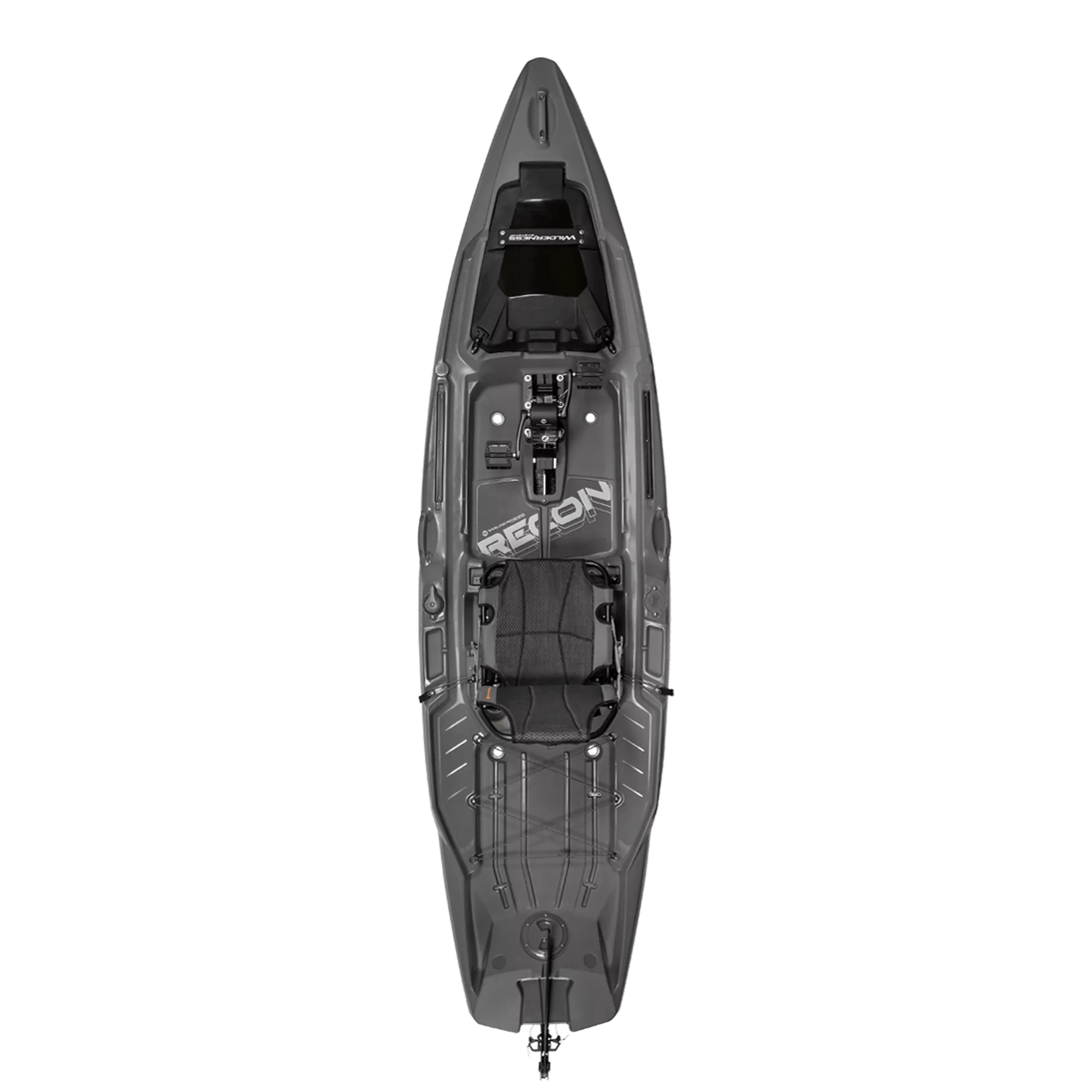 WILDERNESS SYSTEMS - Kayak de pêche RECON 120 HD avec siège AirPro ACES - Grey - 9751094153 - TOP 