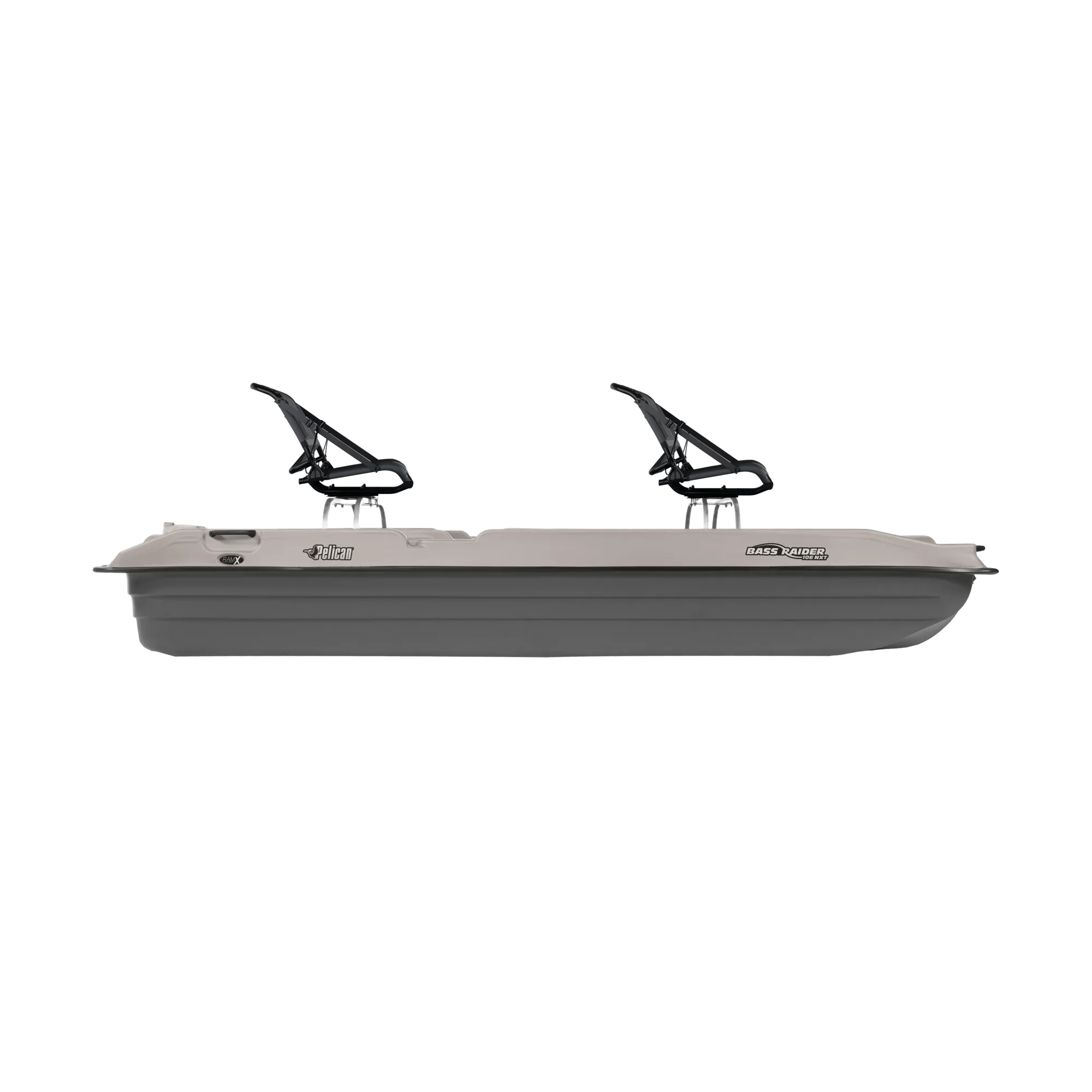 PELICAN - Bass Raider 10E NXT Fishing Boat - Grey - BBA10P201 - SIDE