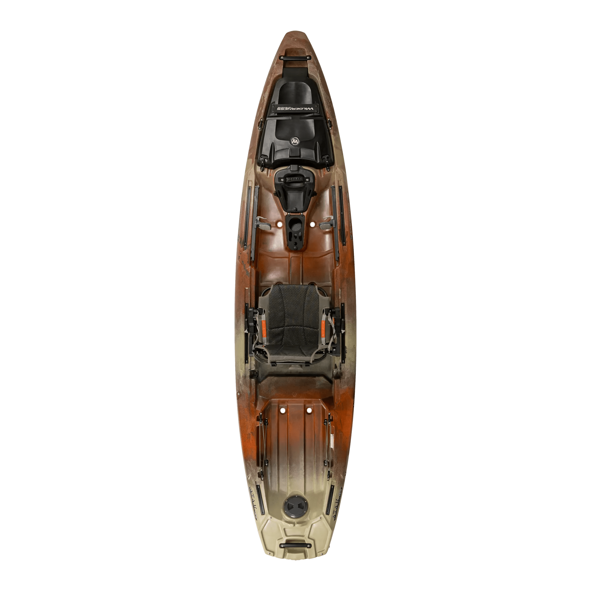 WILDERNESS SYSTEMS - A.T.A.K. 120 Fishing Kayak - Brown - 9750917203 - TOP 