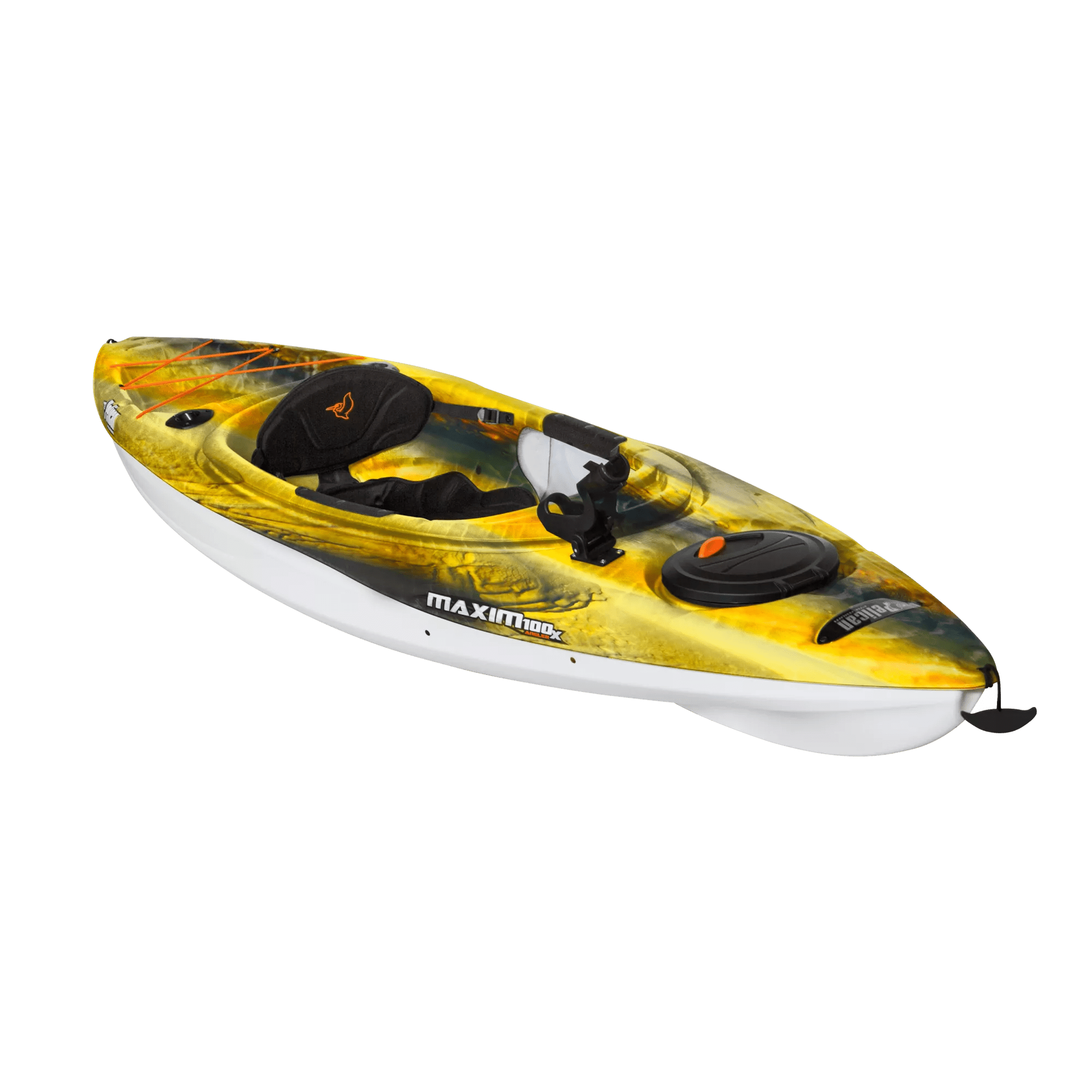 PELICAN - Maxim 100X Angler Fishing Kayak - Yellow - KFP10P109 - ISO 