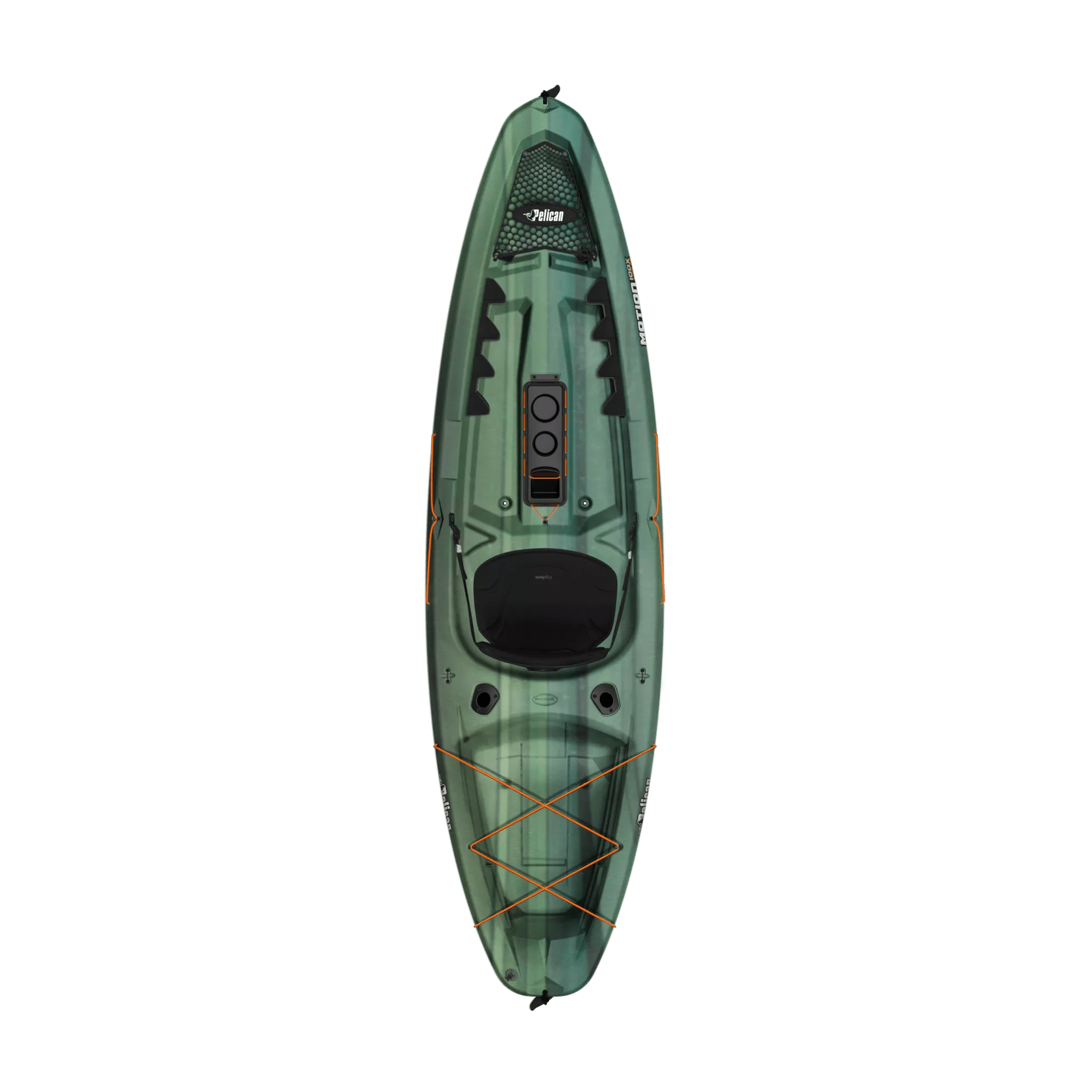 PELICAN - Motion 100X Angler Fishing Kayak - Black - MBF10P101 - TOP 