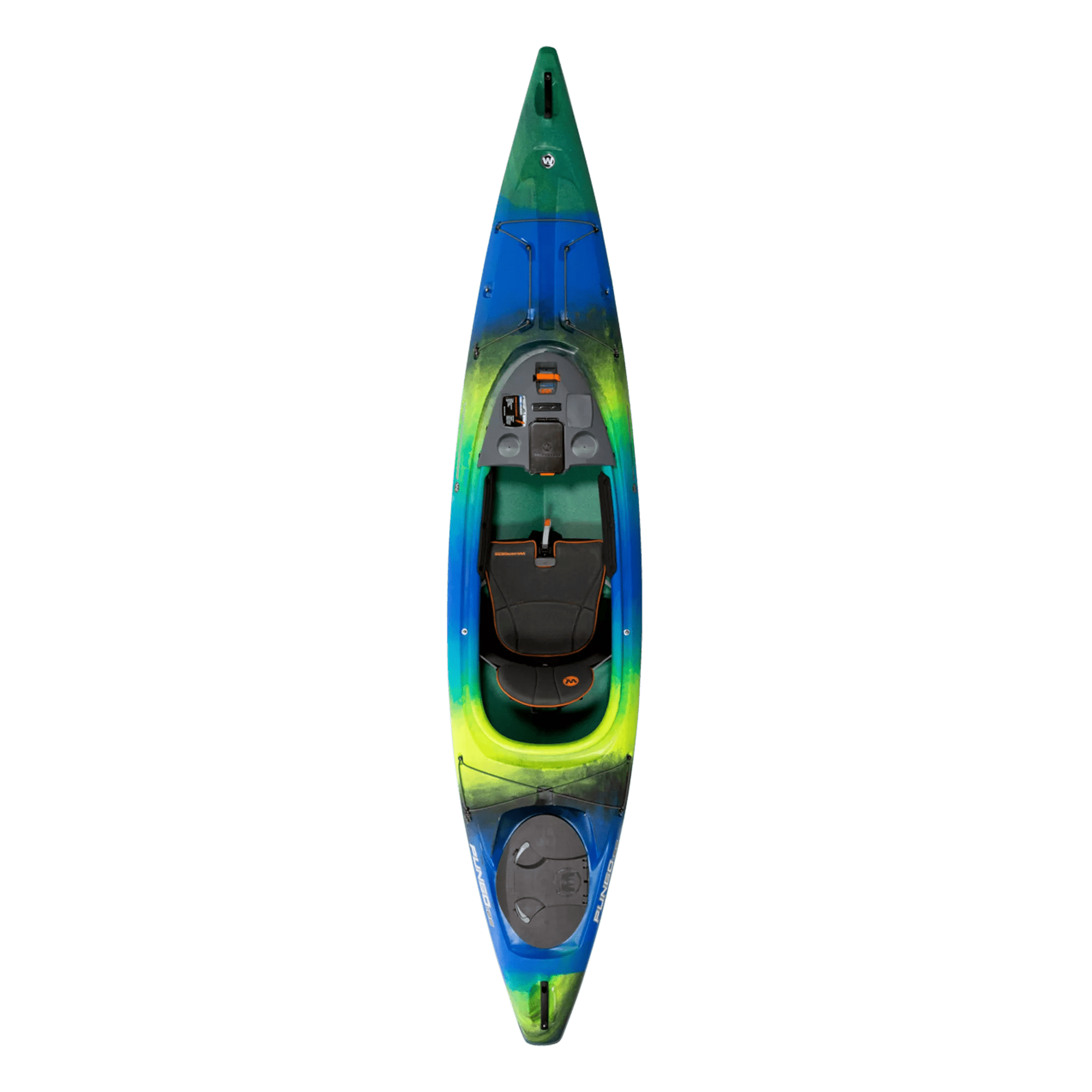 WILDERNESS SYSTEMS - Pungo 125 Recreational Kayak - Blue - 9731079142 - TOP