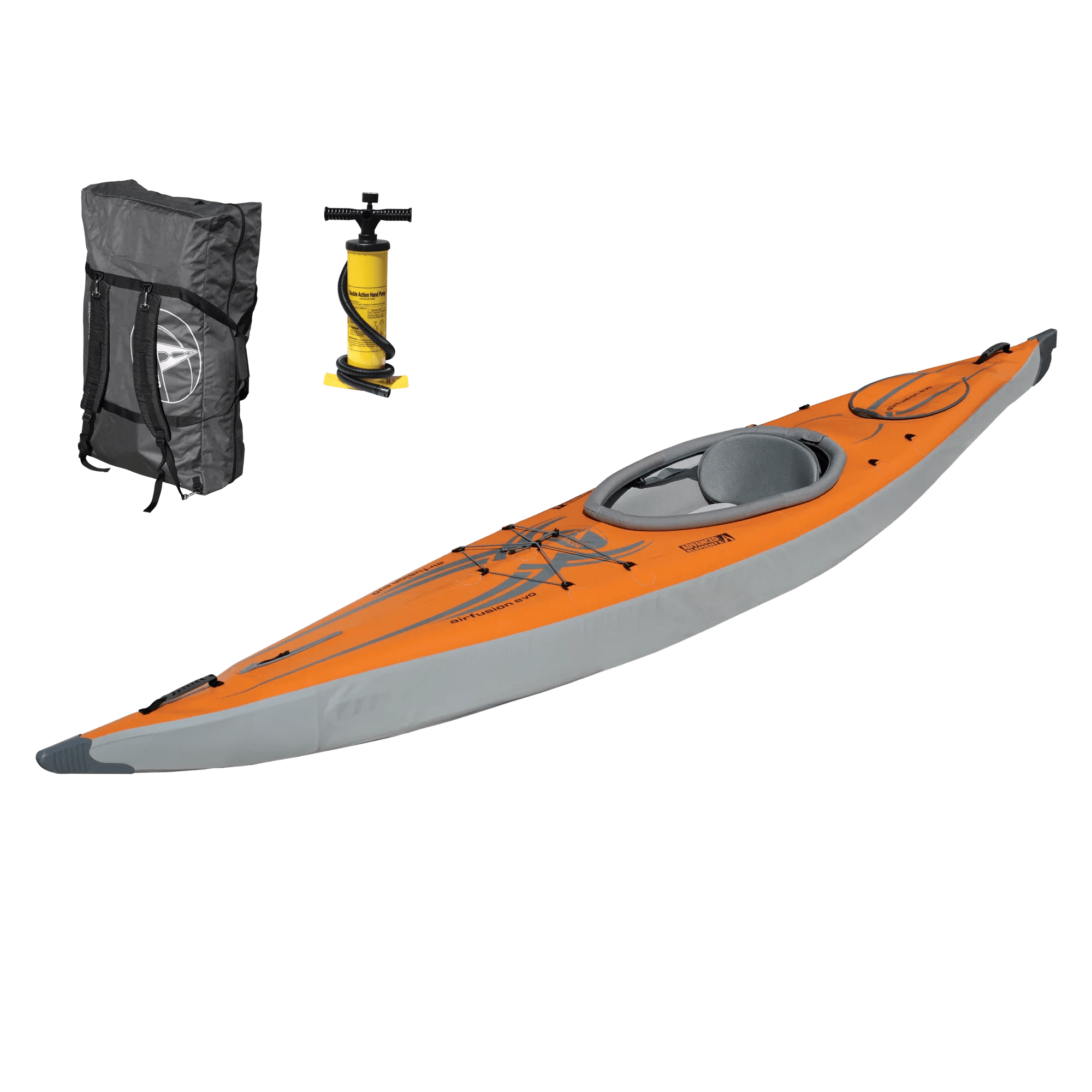 ADVANCED ELEMENTS - AirFusion™ Evo Kayak with Pump - Orange - AE1042-O-P - ISO