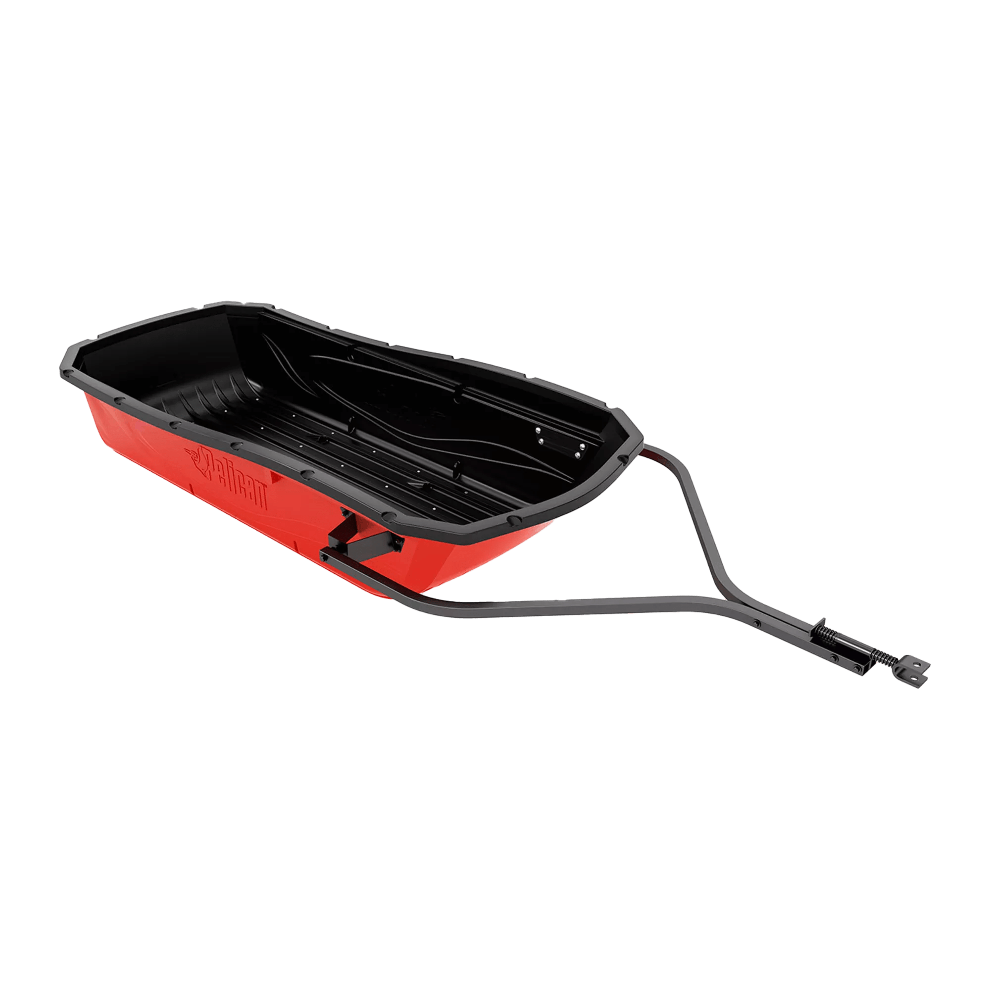 PELICAN - Trek Sport 82 Utility Sled with Runners, Tow Hitch & Travel Cover - Red - LHT82PB01-00 - ISO 