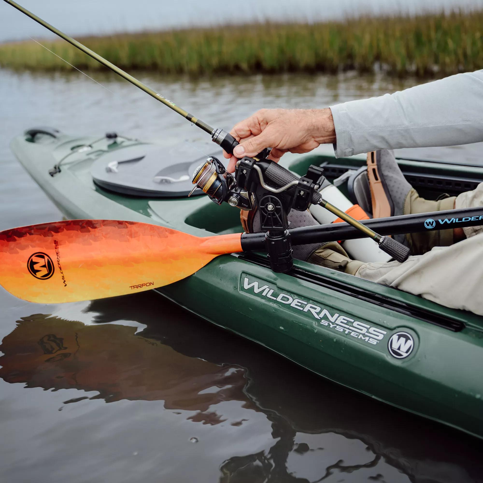 black)kayak Rod Holder, Kayak Accessories For Fishing, Plastic Canoe Kayak,  Fishing Rod Winder, Holder Tool Accessories