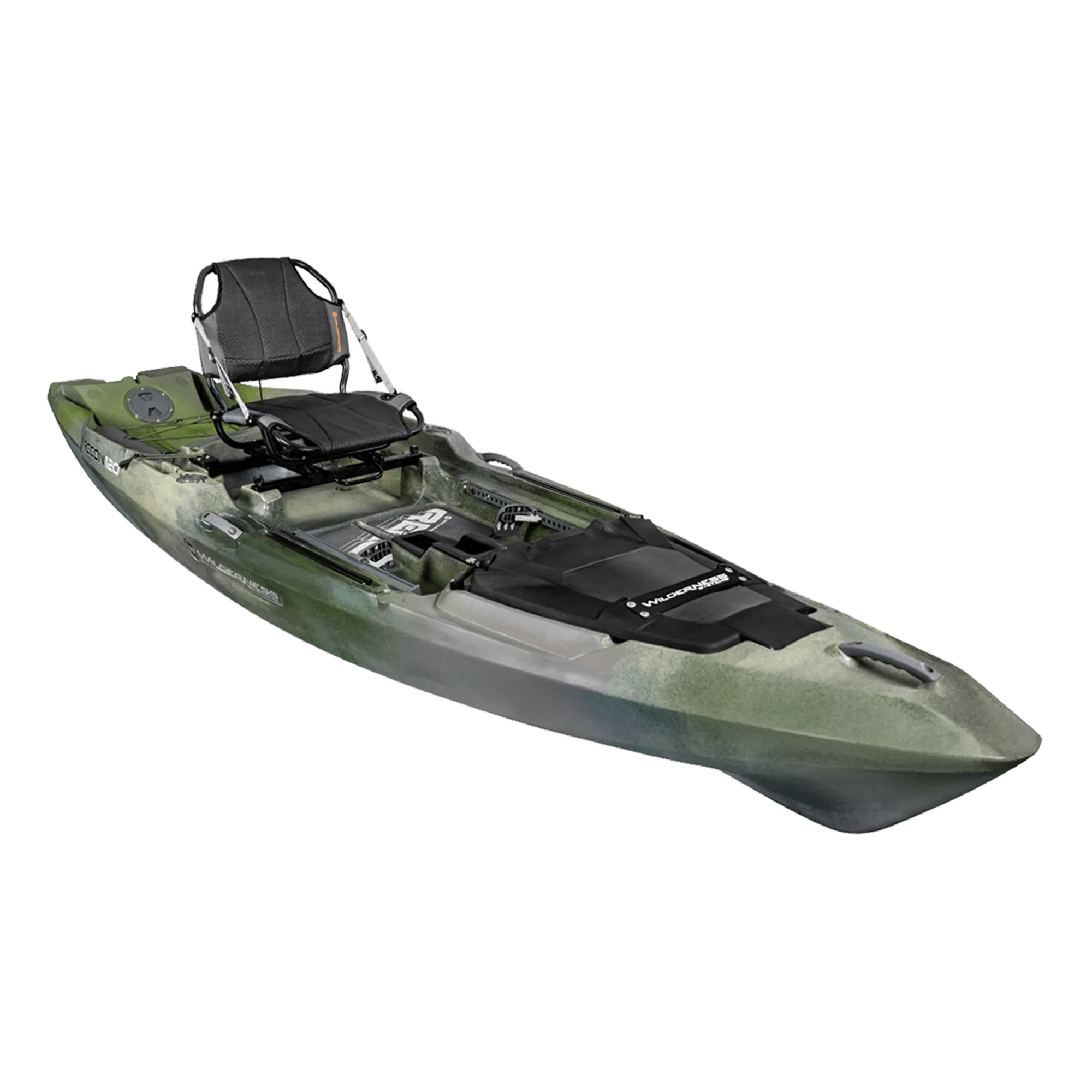 WILDERNESS SYSTEMS - Kayak de pêche Recon 120 - Modèle ou couleur discontinué - Black - 9751100182 - ISO 