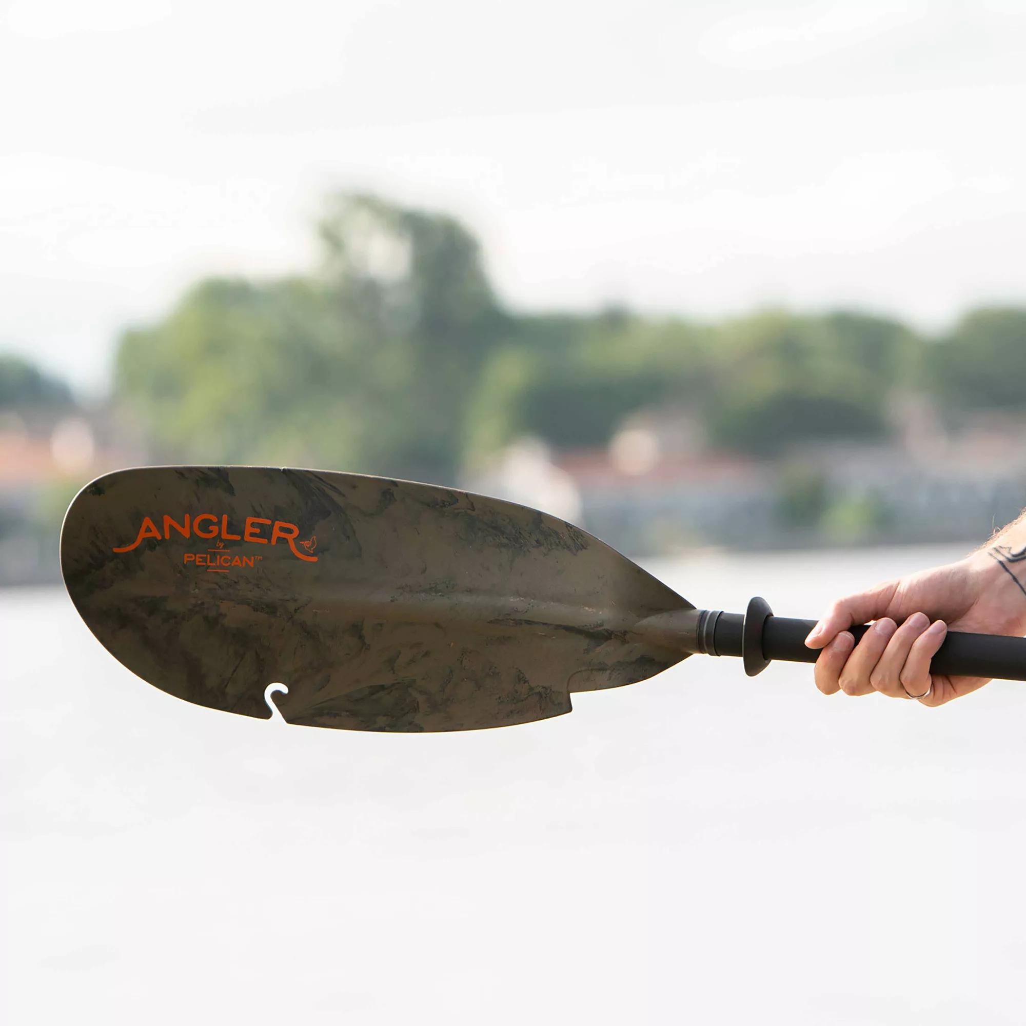 PELICAN - Poseidon Angler Fishing Kayak Paddle 250 cm (98.5") - Brown - PS1351-00 - LIFE STYLE 3