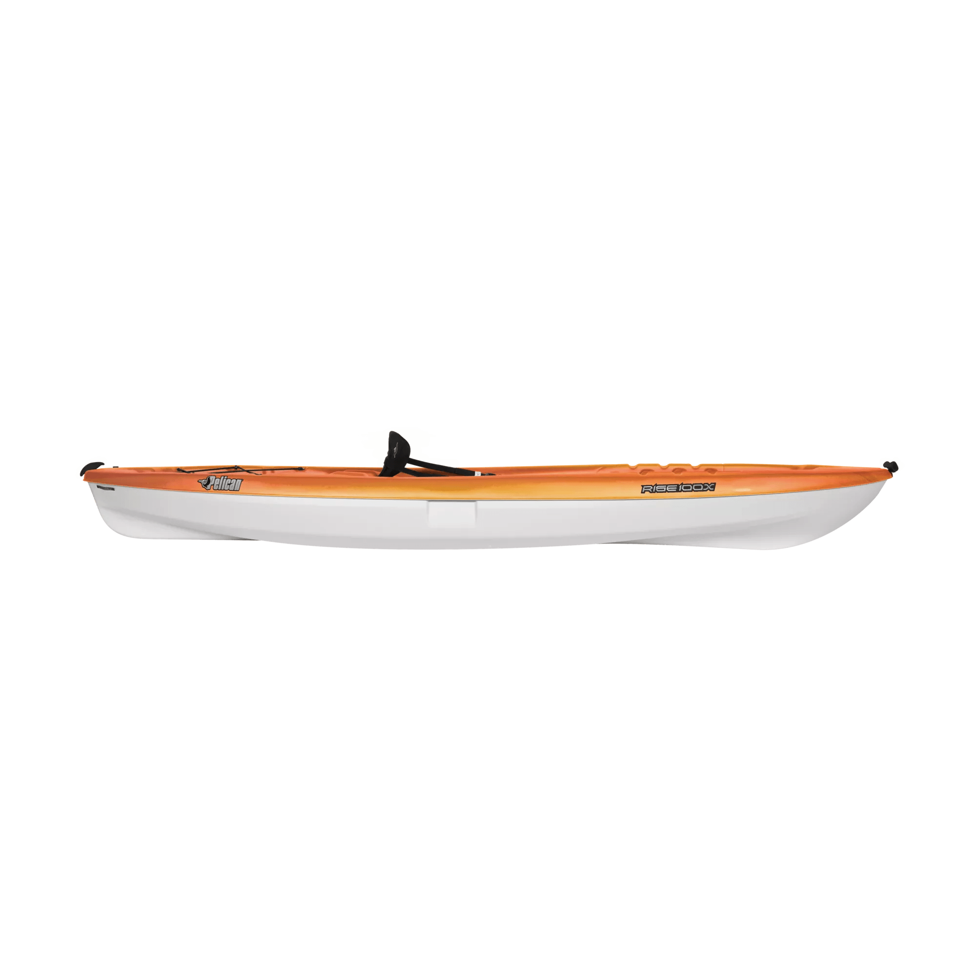 PELICAN - Rise 100X Recreational Kayak - Yellow - KVF10P503 - SIDE