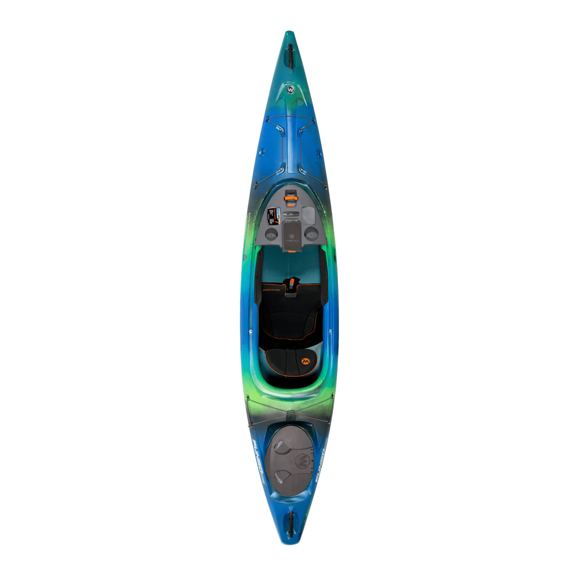 WILDERNESS SYSTEMS - Pungo 120 Recreational Kayak - Blue - 9730509142 - TOP