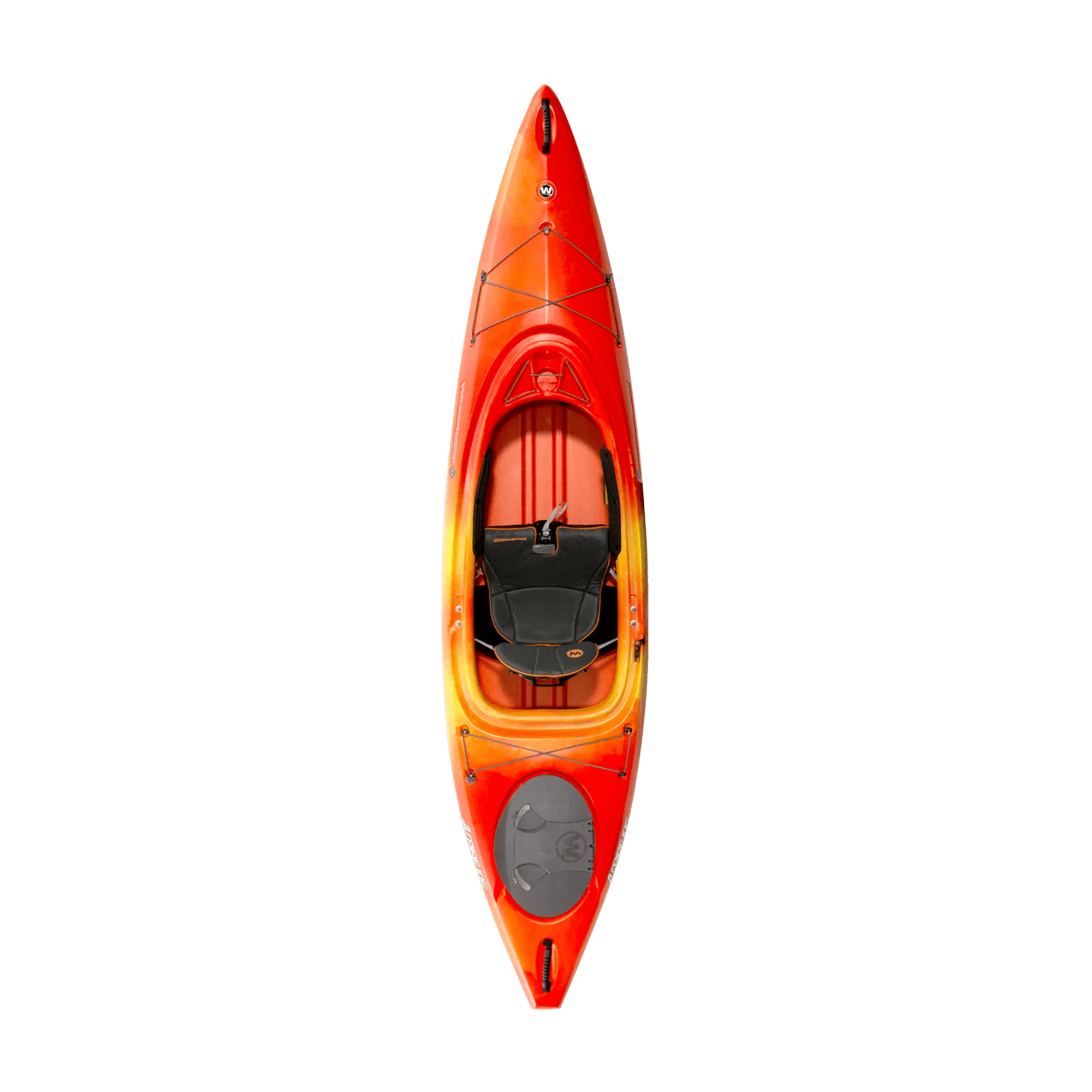 WILDERNESS SYSTEMS - Aspire 105 Recreational Kayak - Orange - 9730325054 - TOP