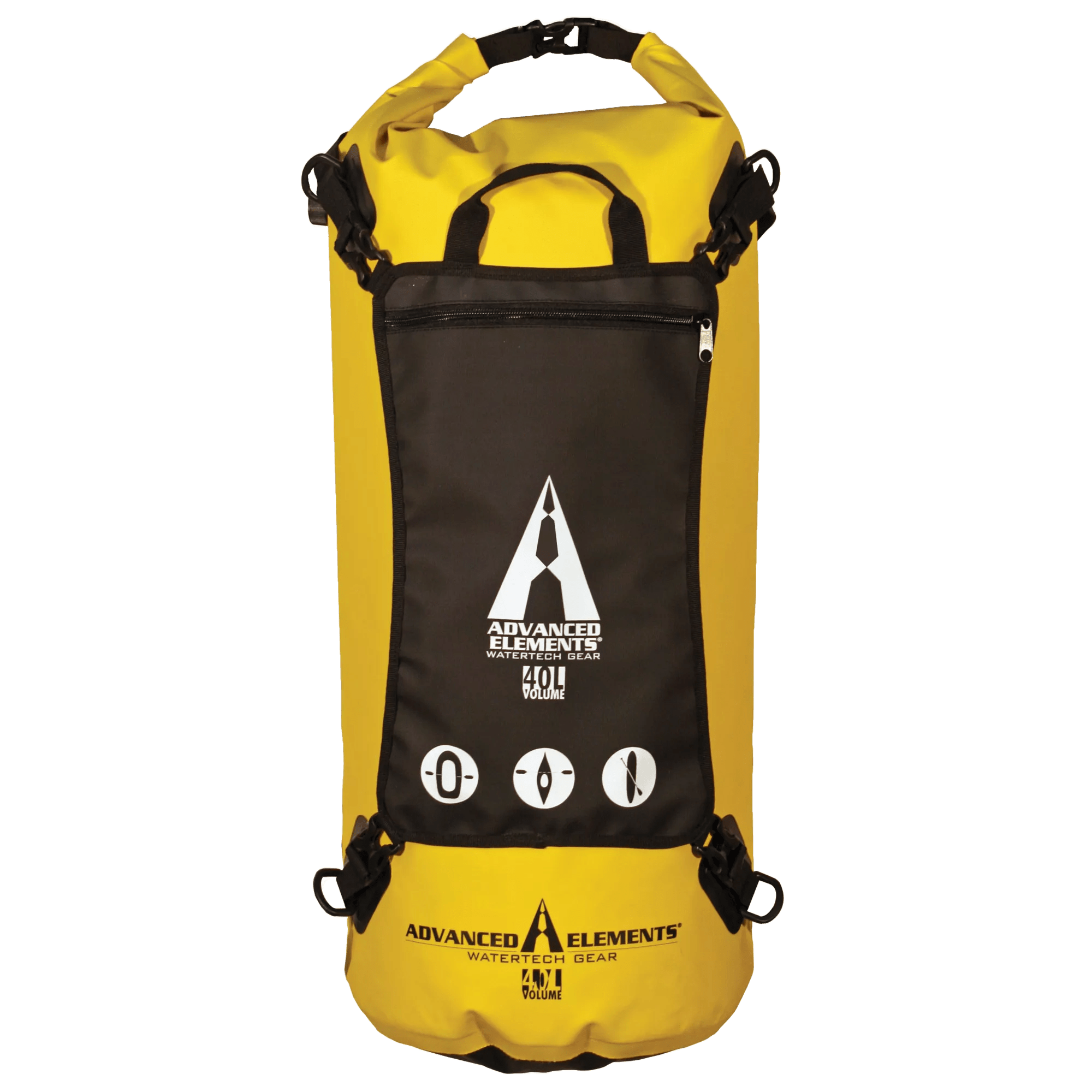 ADVANCED ELEMENTS - StashPak™ Rolltop Dry Bags - 40L - Yellow - AE3508 - ISO