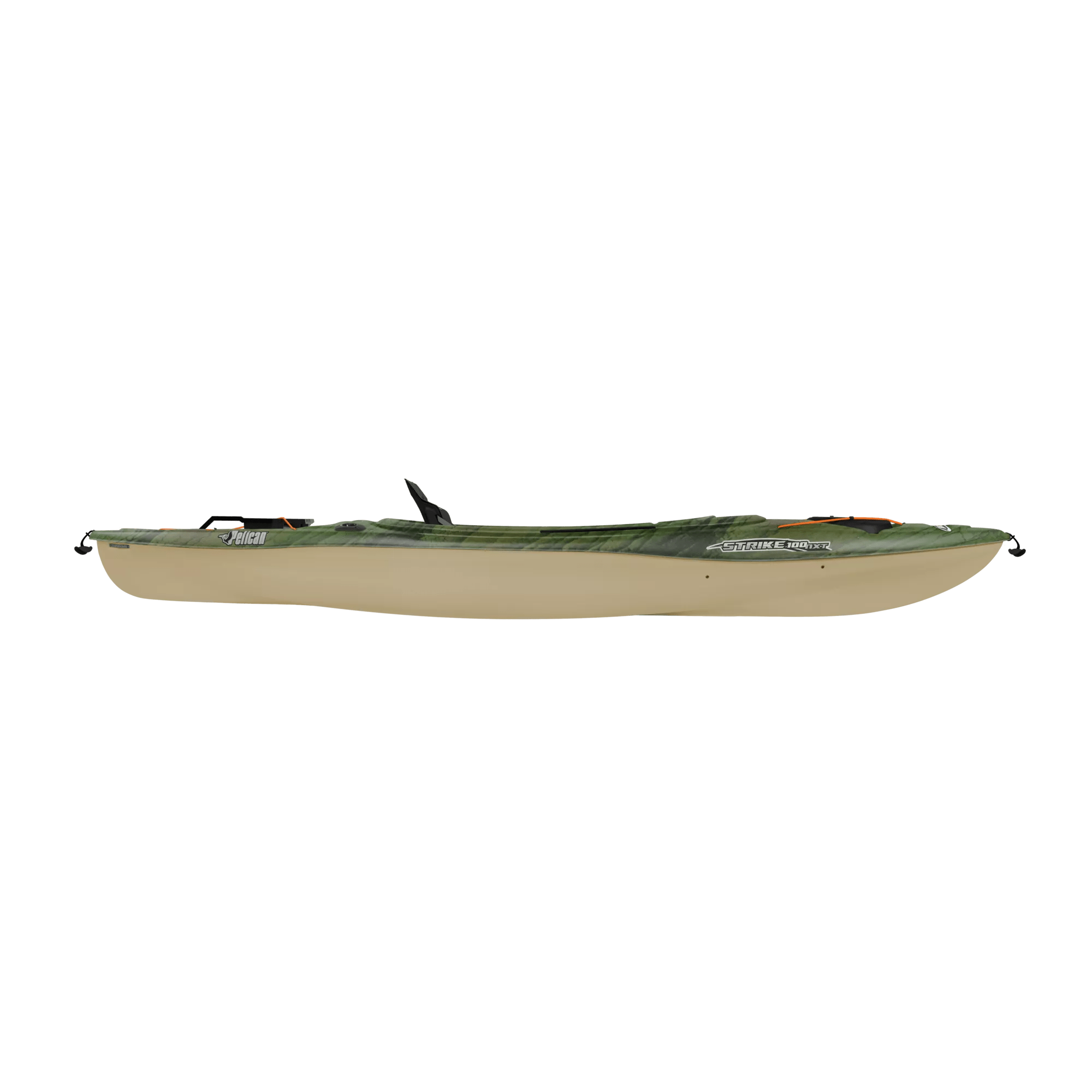 PELICAN - Strike 100NXT Fishing Kayak - Grey - KFF10P150 - SIDE