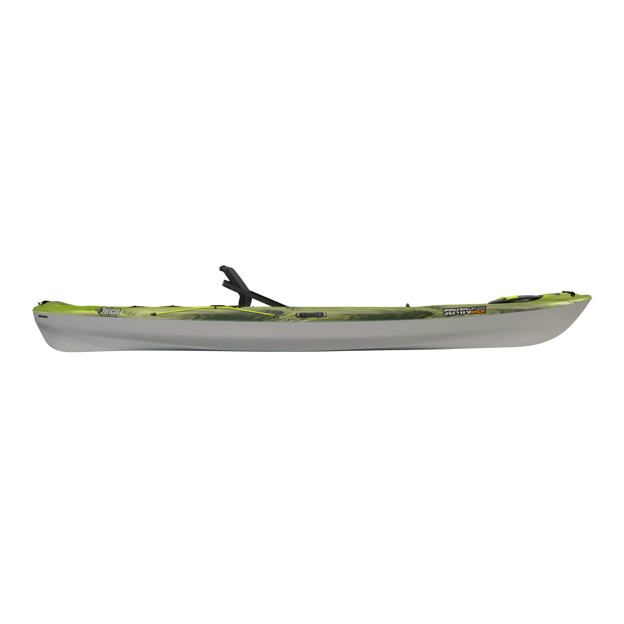 PELICAN - Kayak de pêche Sentry 120X - Grey - KWF12P103-00 - SIDE