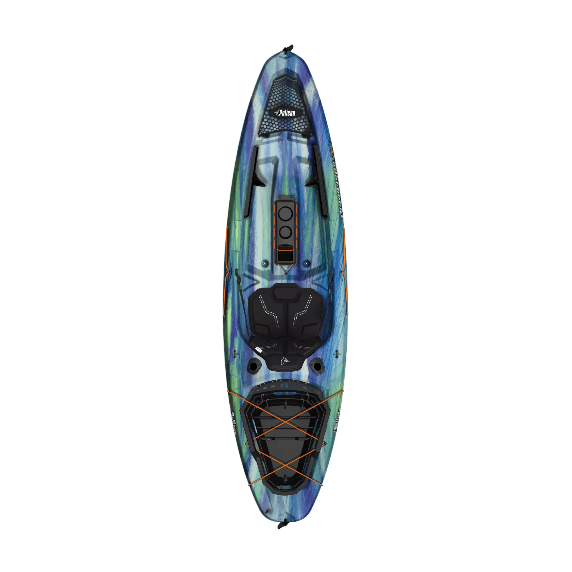 PELICAN - Kayak de pêche Challenger 100X Angler - Green - MBF10P303 - TOP