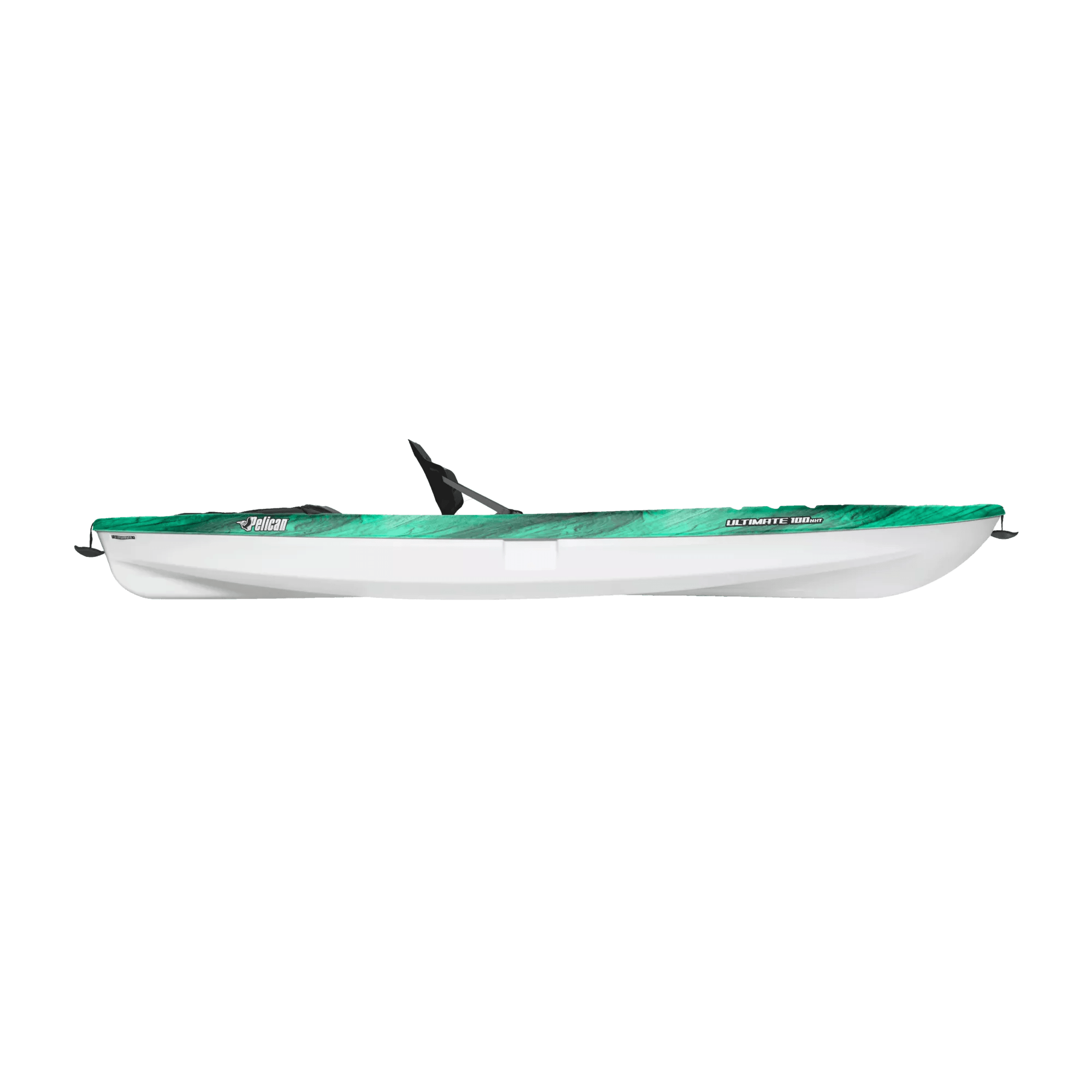 PELICAN - Ultimate 100NXT Recreational Kayak - Grey - KVF10P900 - SIDE