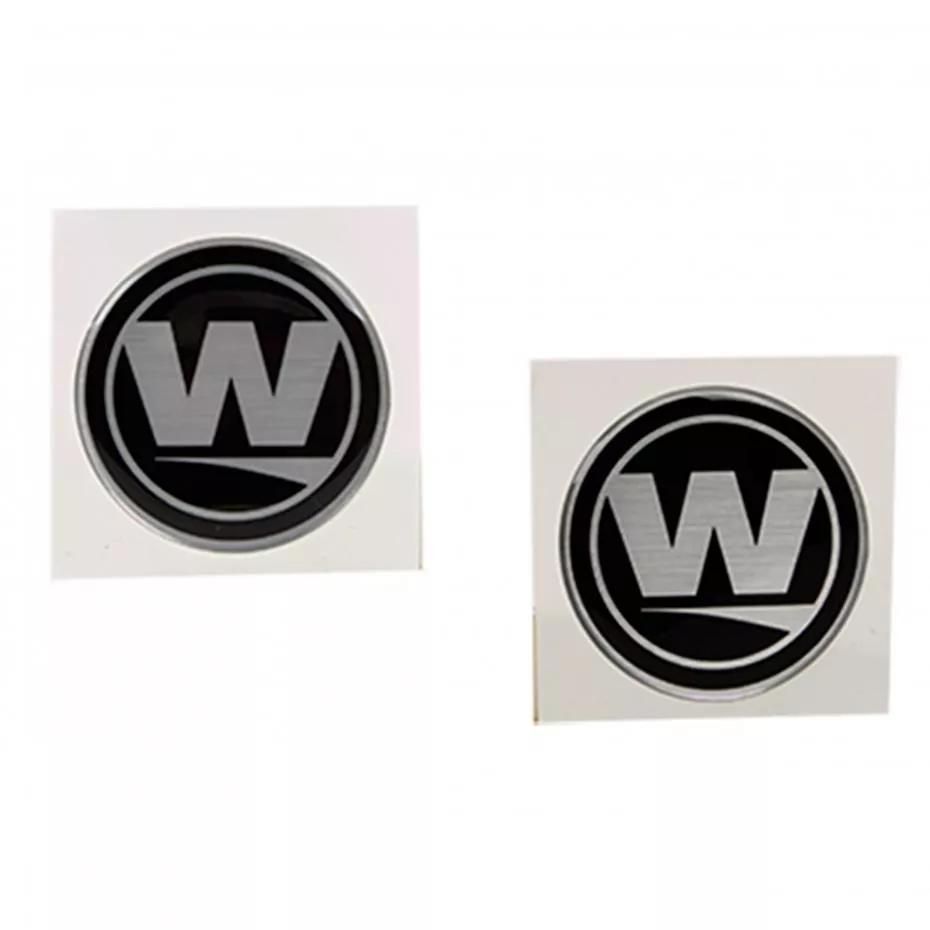 WILDERNESS SYSTEMS - Wilderness Systems Chrome Dome Decal - 2 Pack -  - 9800250 - ISO
