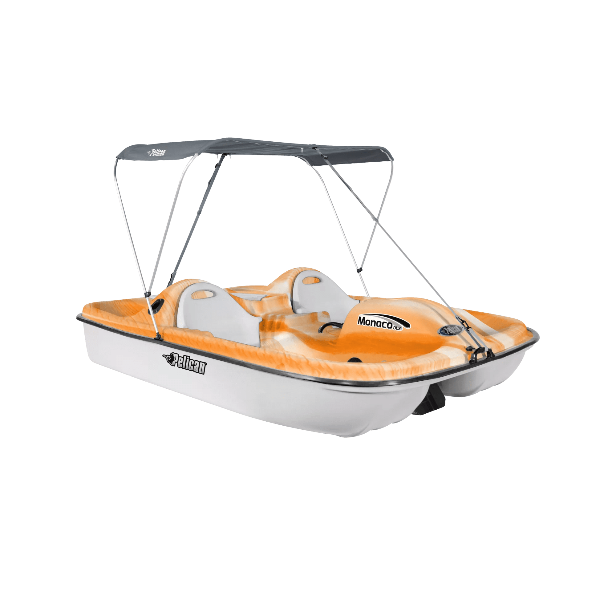 PELICAN - Monaco DLX Angler Pedal Boat - Orange - HHF25P103 - ISO
