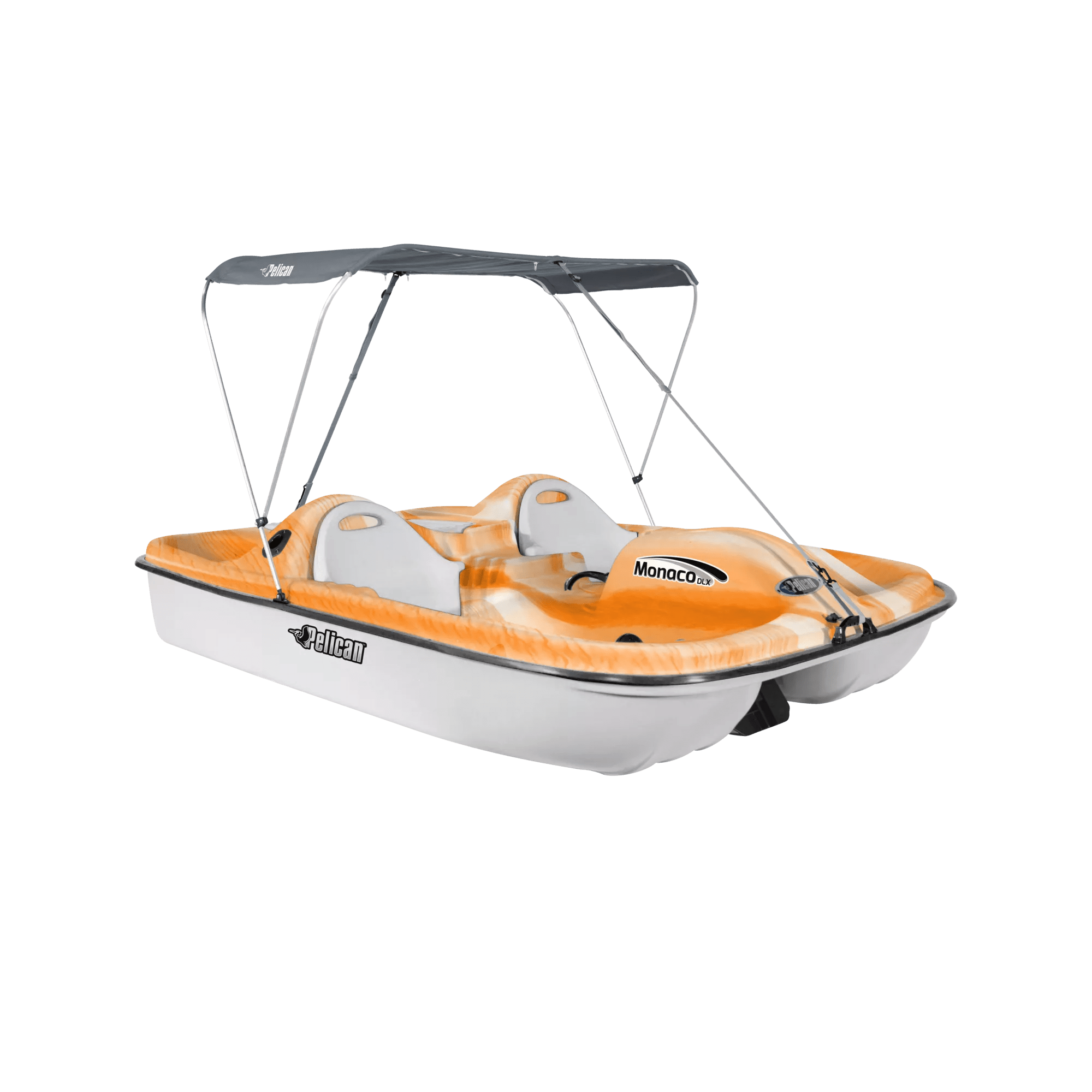 PELICAN - Monaco DLX Angler Pedal Boat - Orange - HHF25P103 - ISO 