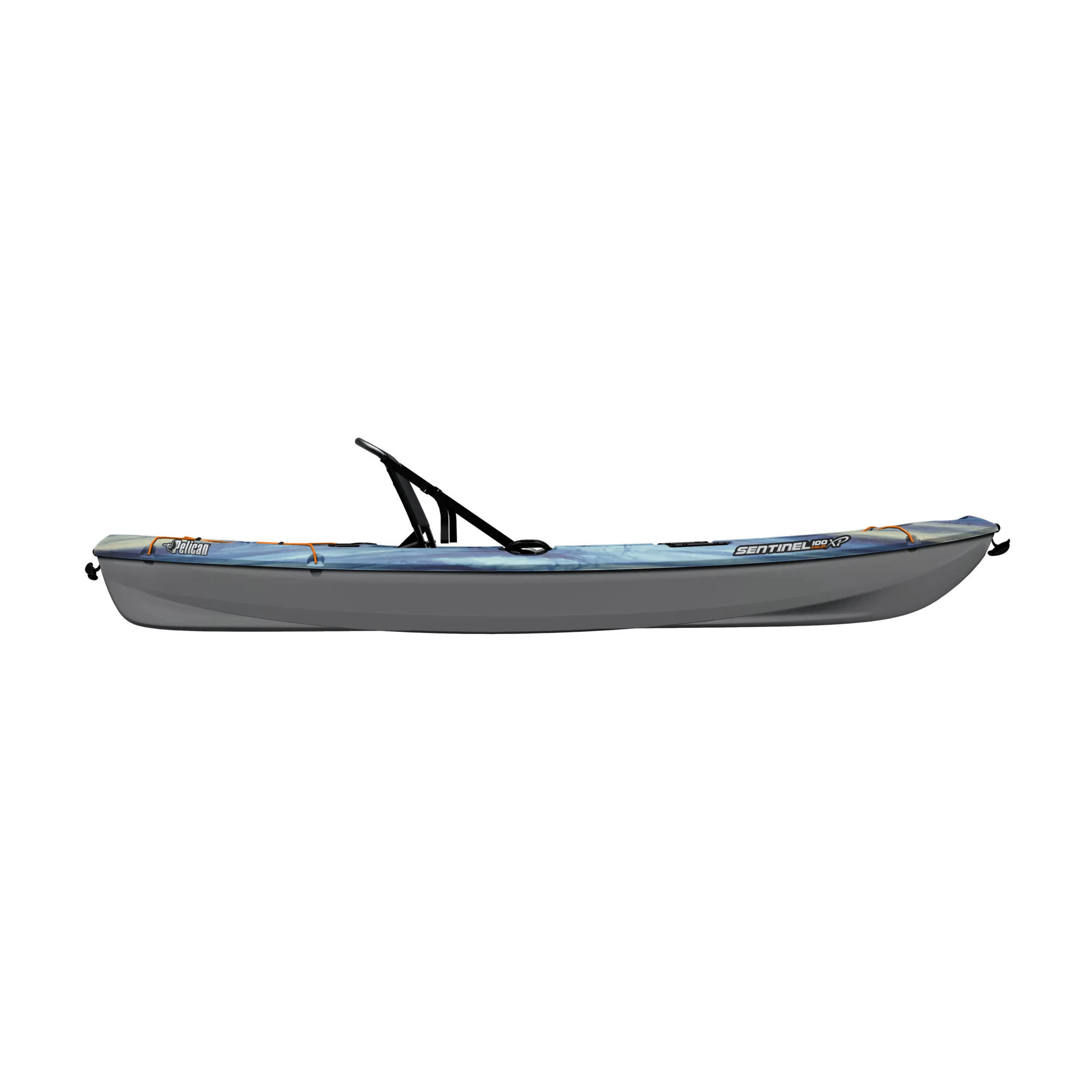 PELICAN - Sentinel 100XP Angler Fishing Kayak - Blue - MGF10P203-00 - SIDE