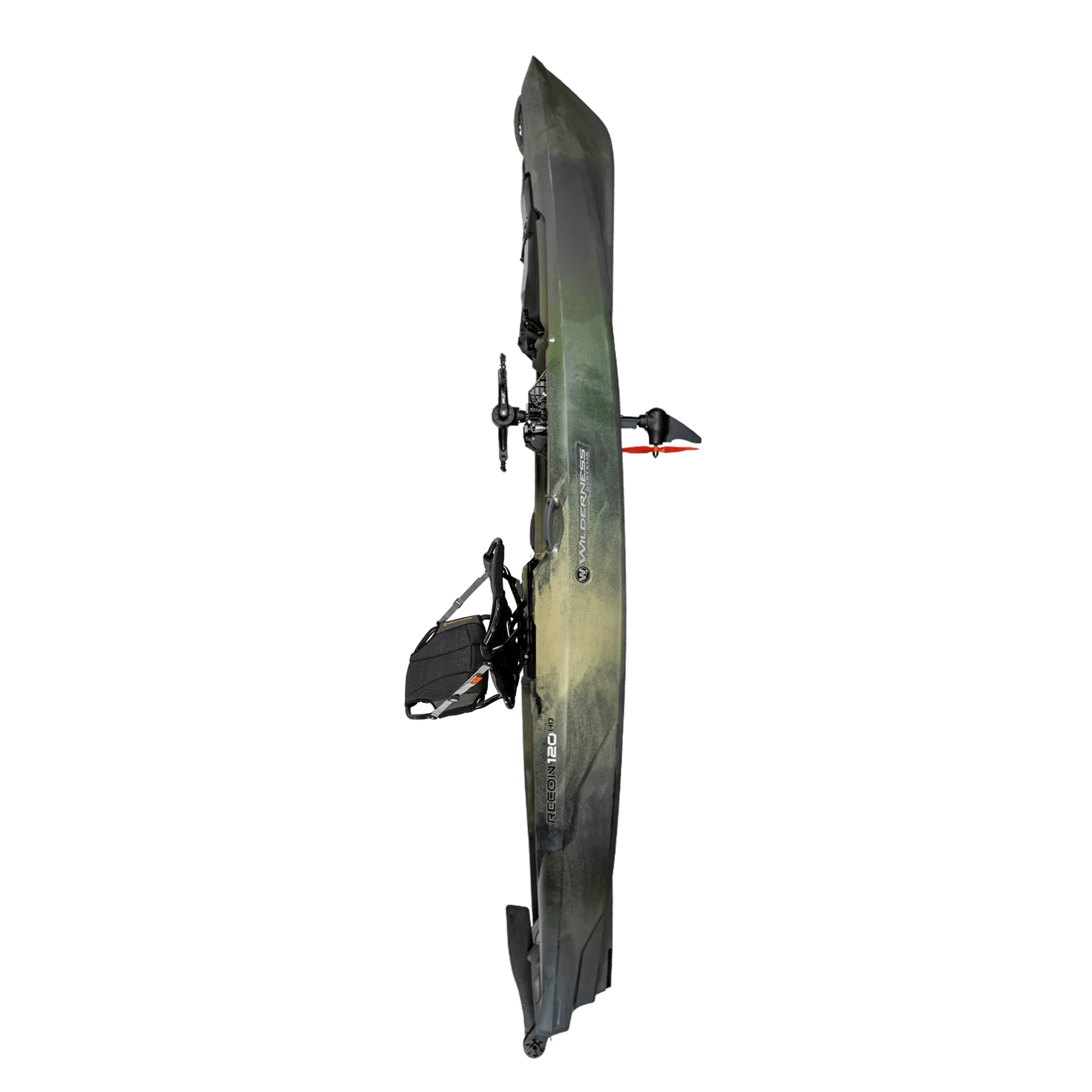 WILDERNESS SYSTEMS - Kayak de pêche RECON 120 HD avec siège AirPro ACES - Brown - 9751094182 - SIDE