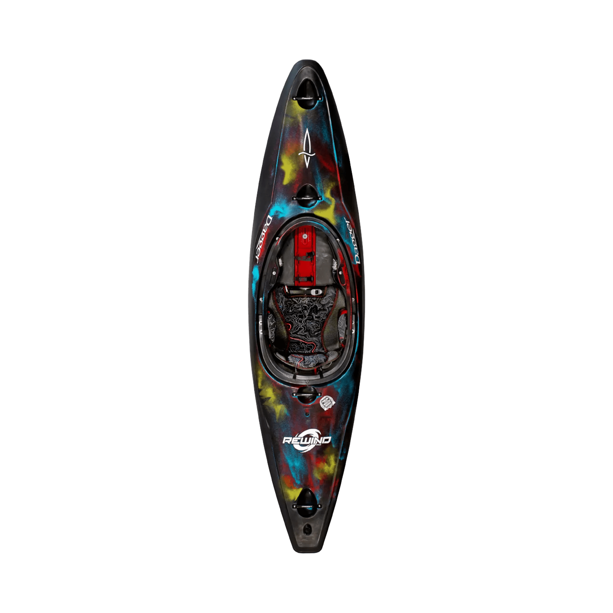 DAGGER - Rewind L River Play Whitewater Kayak - Black - 9010480183 - TOP 