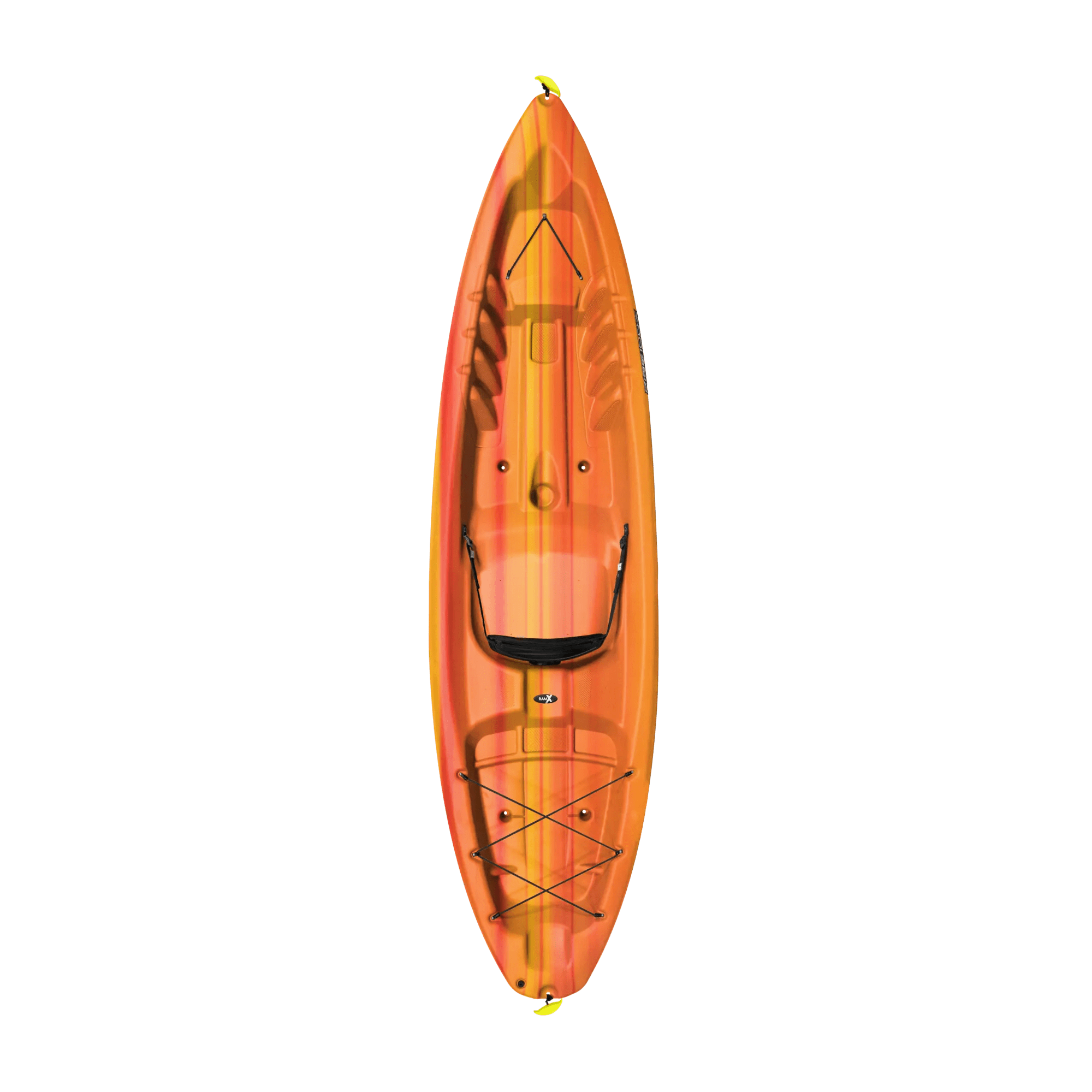 PELICAN - Rise 100X Recreational Kayak - Yellow - KVL10P805 - TOP