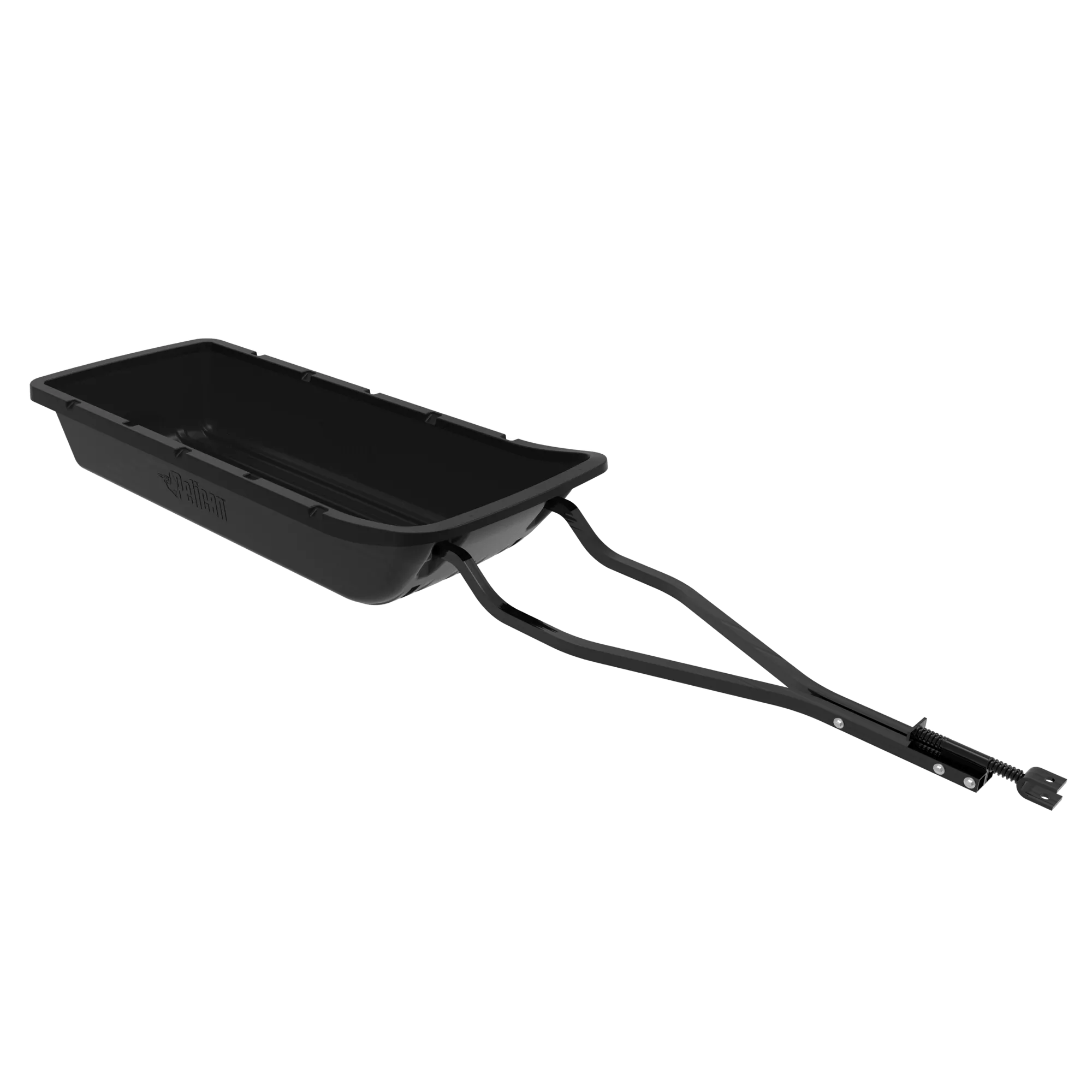 PELICAN - Luge utilitaire Trek 60 avec patins et attelage - Black - LDT60PE00 - ISO 