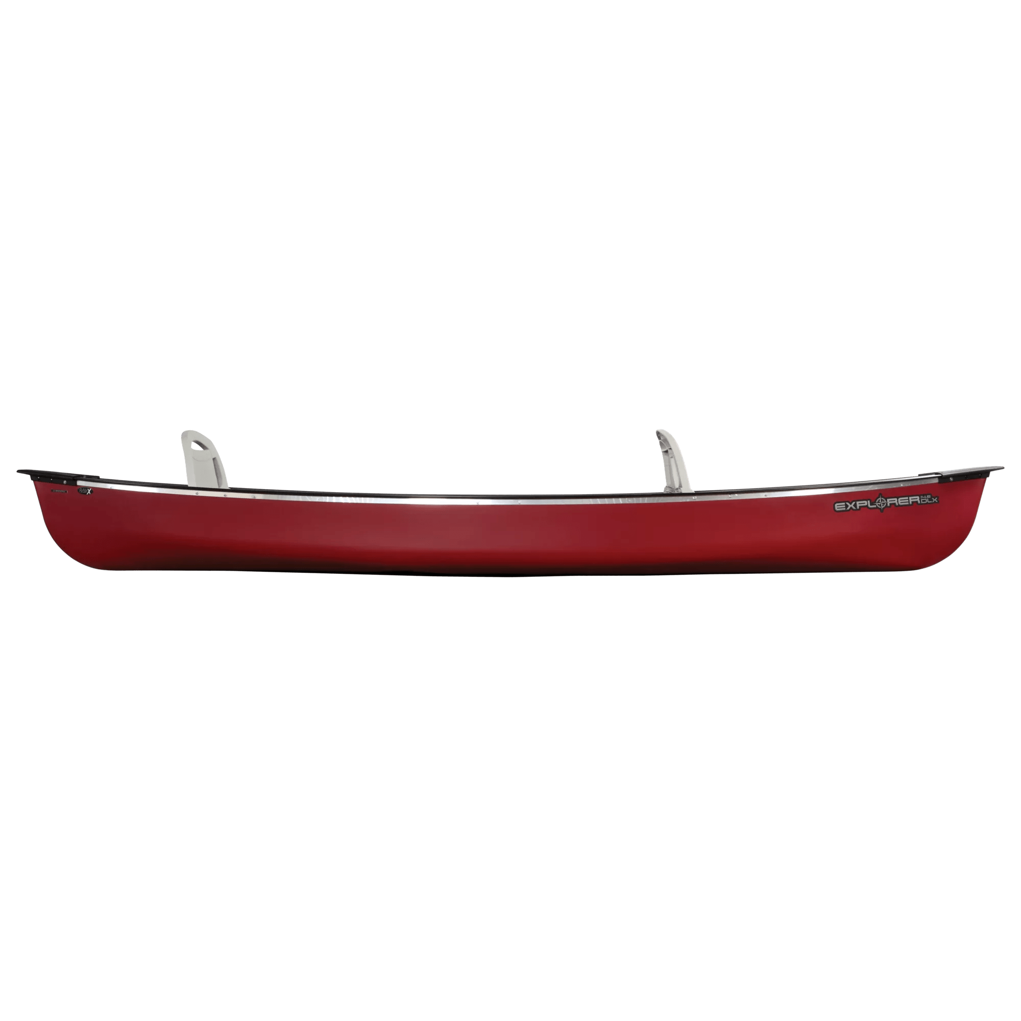 PELICAN - Explorer 14.6 DLX Canoe - Red - ABA14P102 - SIDE