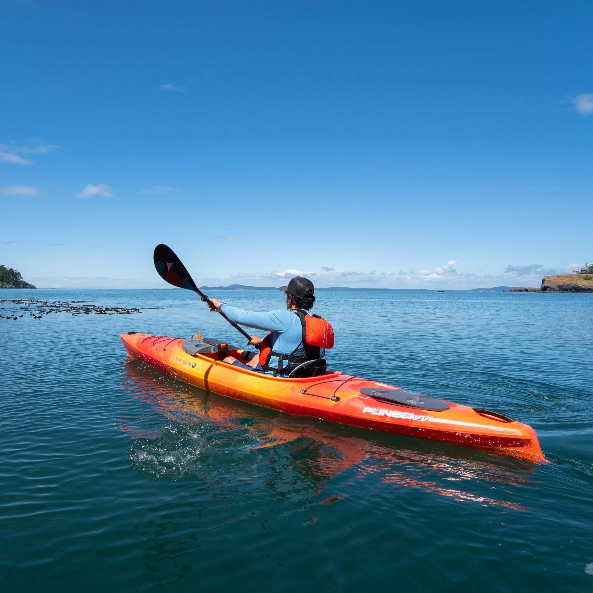 WILDERNESS SYSTEMS - Pungo 125 Recreational Kayak - Discontinued color/model - Brown - 9731079181 - LIFE STYLE 1