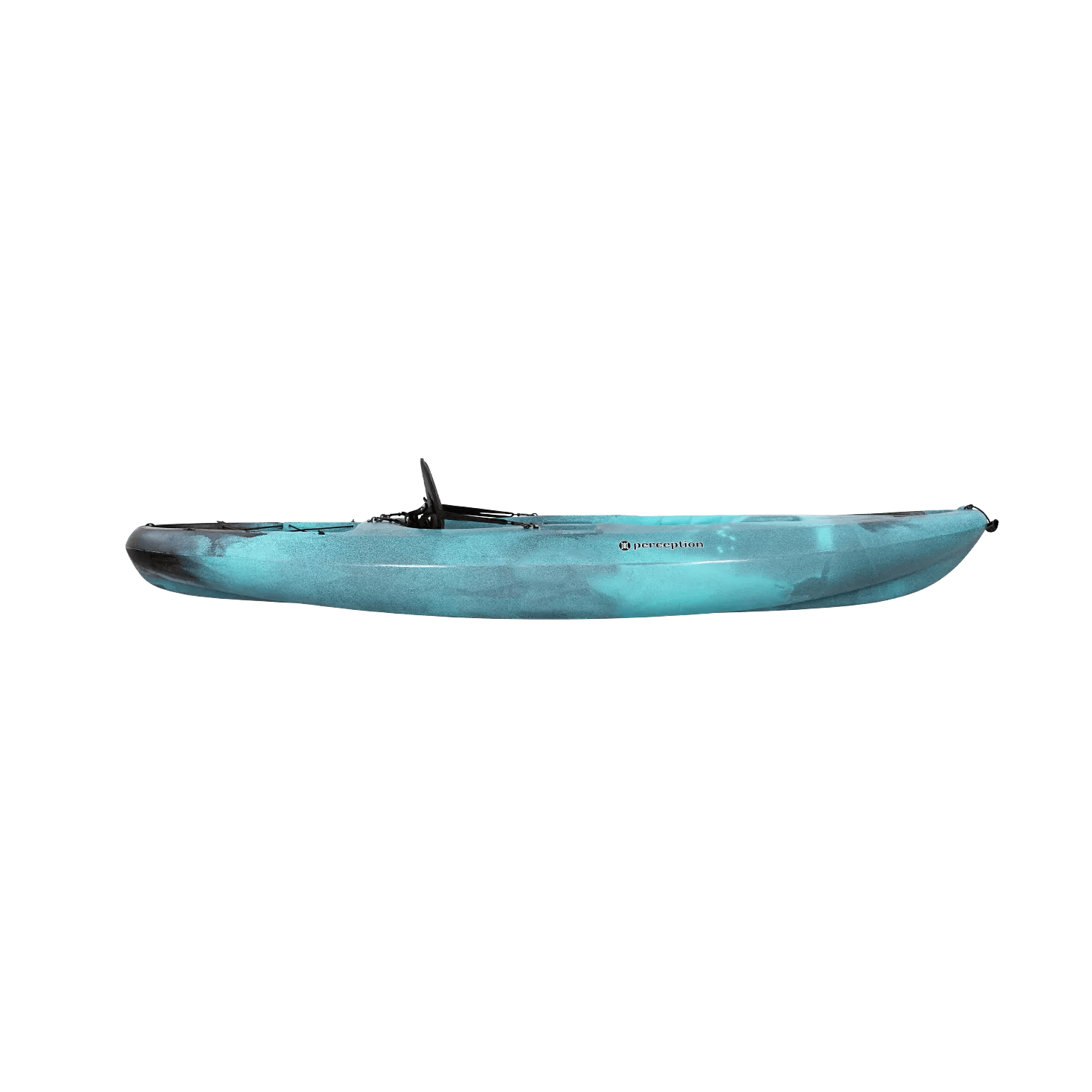 PERCEPTION - Rambler 9.5 Recreational Kayak - Aqua - 9350985178 - SIDE