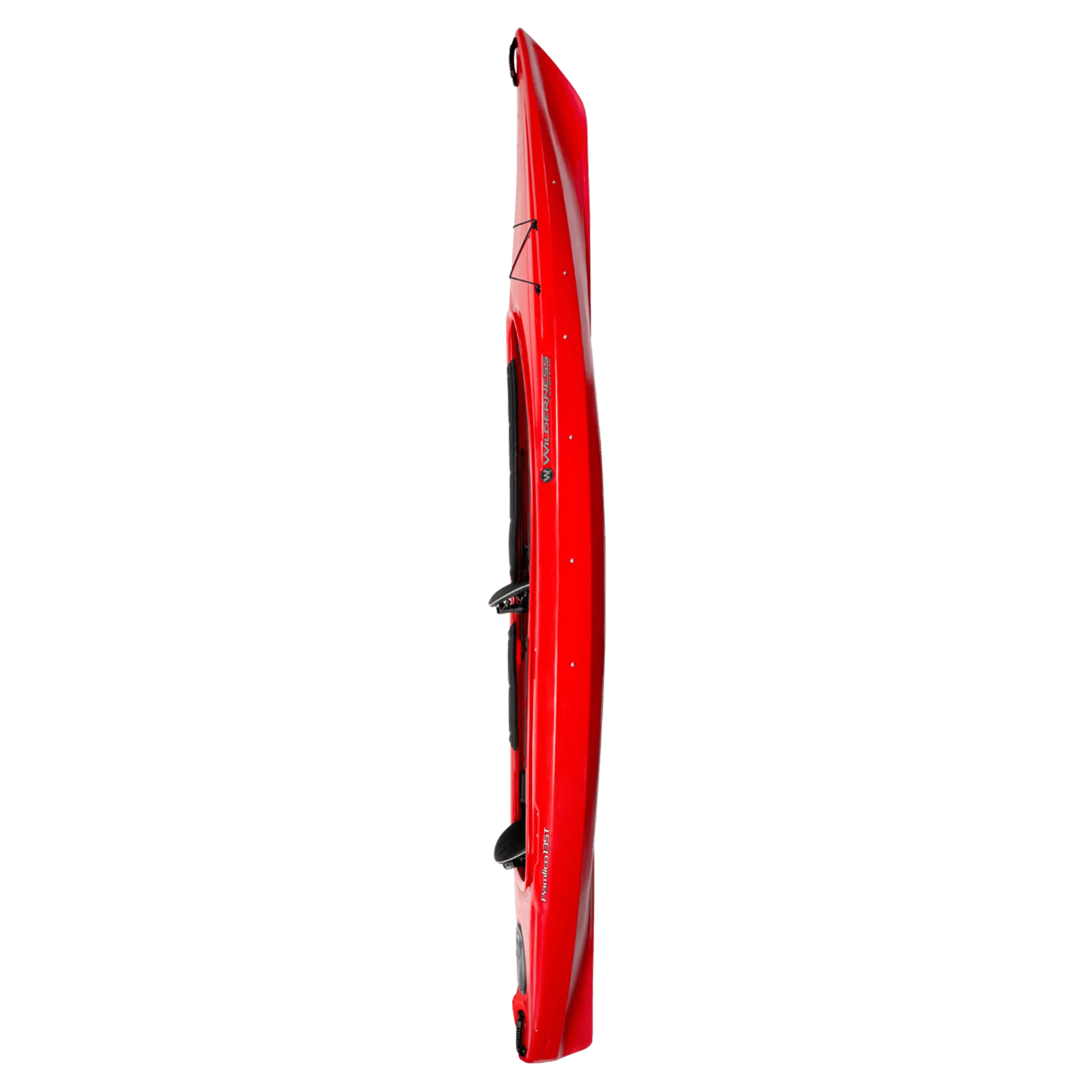 WILDERNESS SYSTEMS - Pamlico 135T Recreational Kayak - Red - 9730355040 - SIDE