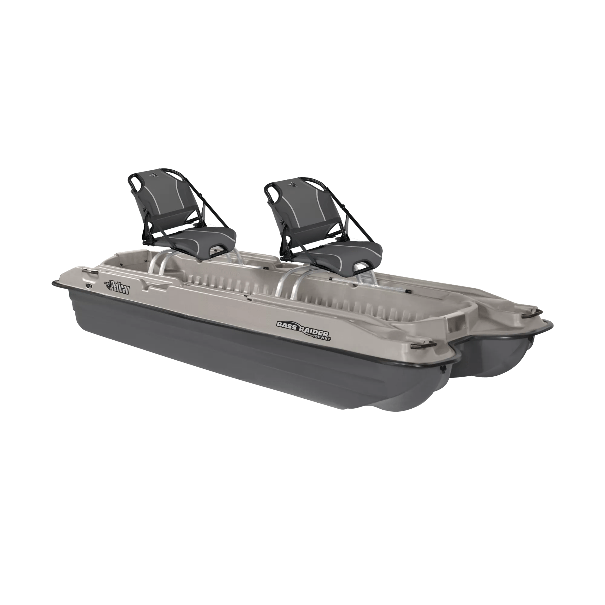 PELICAN - Bass Raider 10E NXT Fishing Boat - Grey - BBA10P201 - ISO 