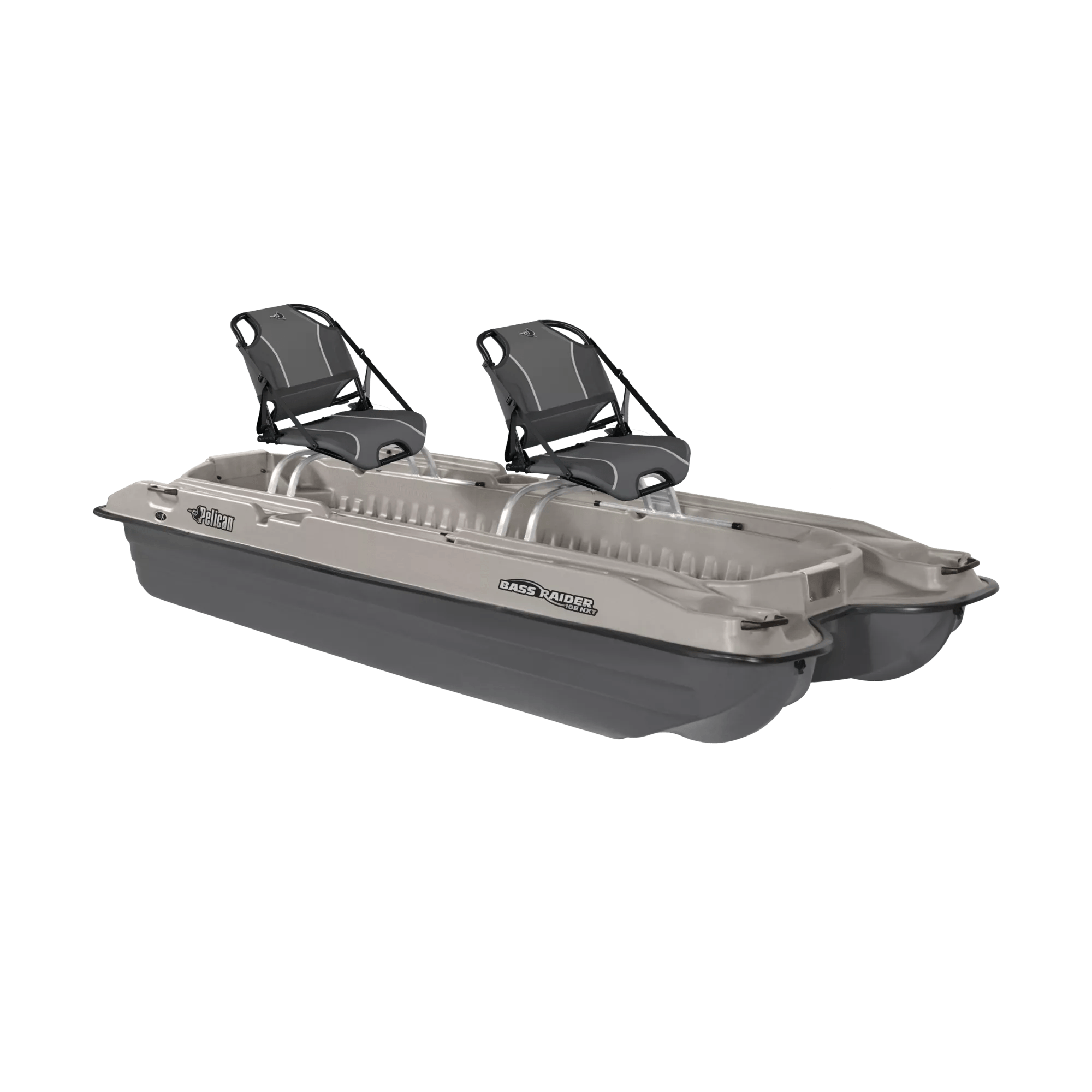 PELICAN - Bass Raider 10E NXT Fishing Boat - Grey - BBA10P201 - ISO