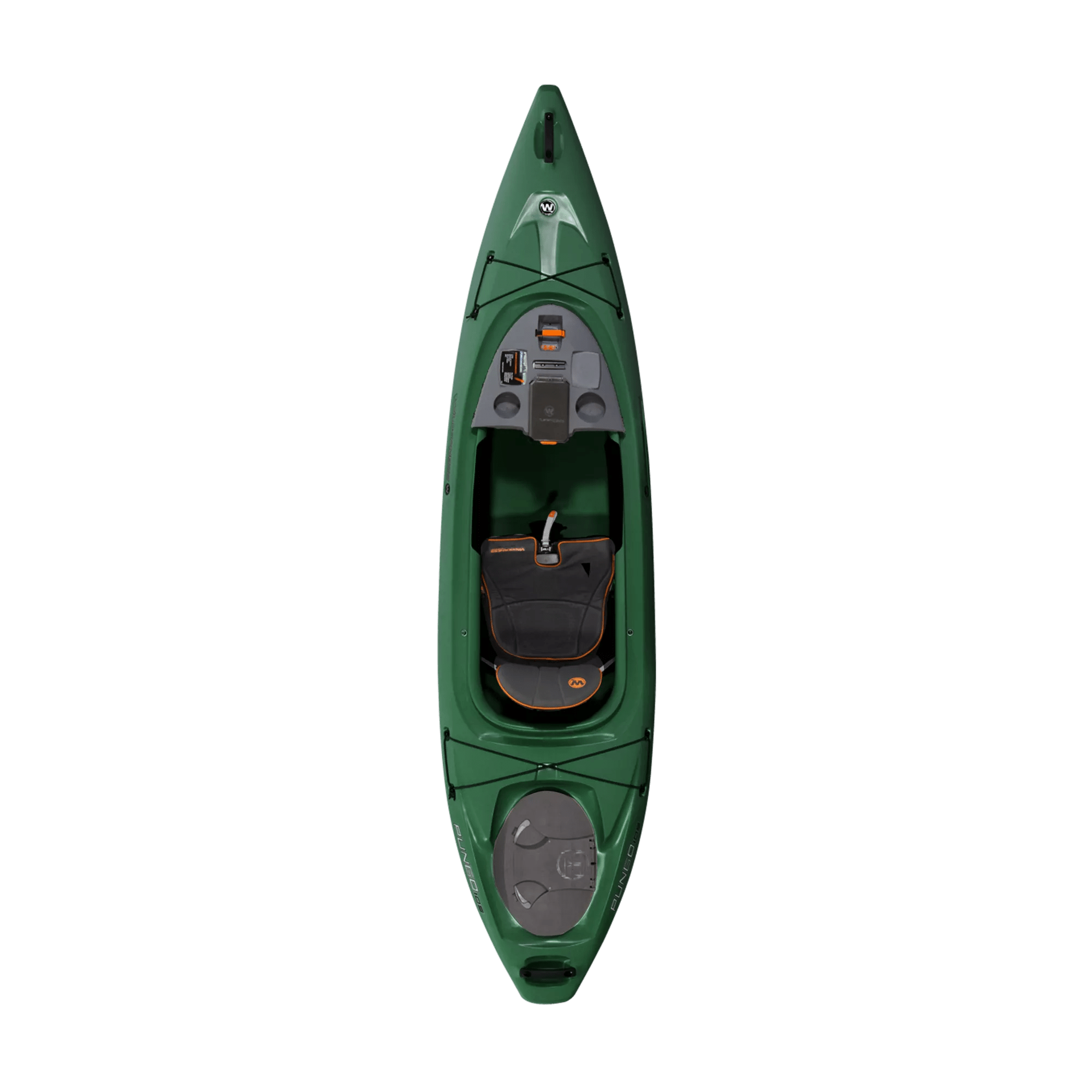 WILDERNESS SYSTEMS - Pungo 105 Recreational Kayak - Green - 9731069201 - TOP