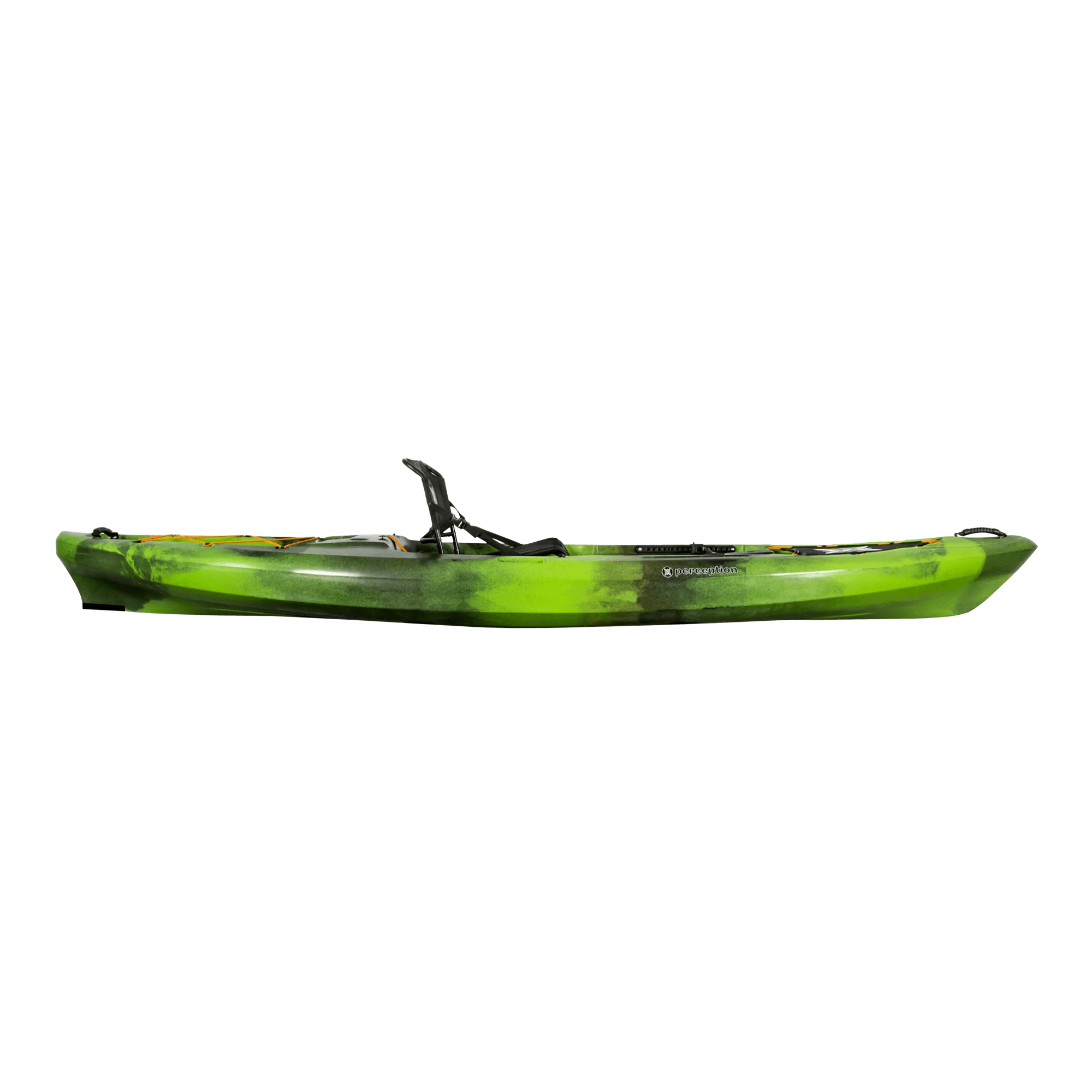 PERCEPTION - Pescador Pro 12.0 Fishing Kayak - Green - 9350686031 - SIDE