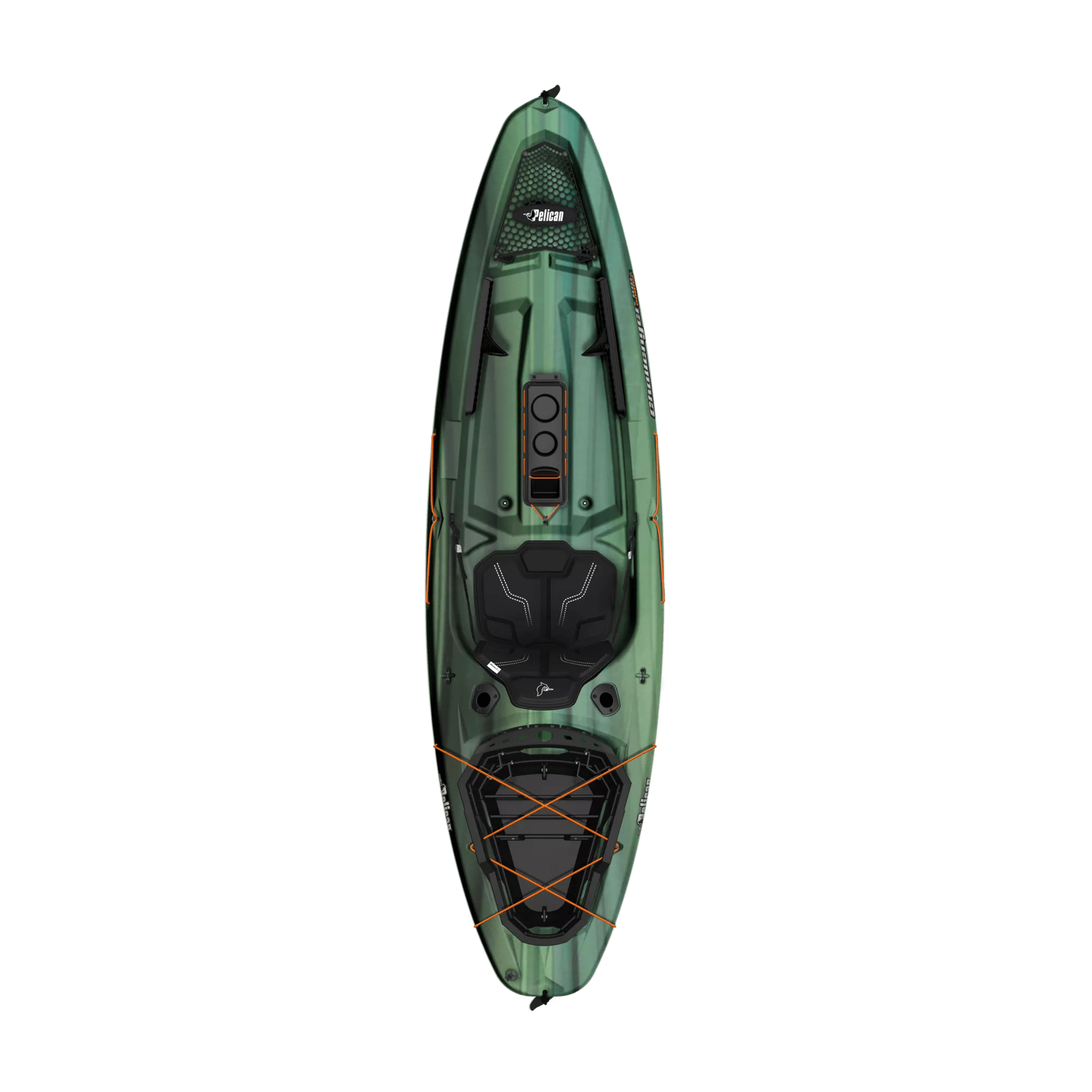 PELICAN - Kayak de pêche Challenger 100X Angler - Grey - MBF10P203 - TOP