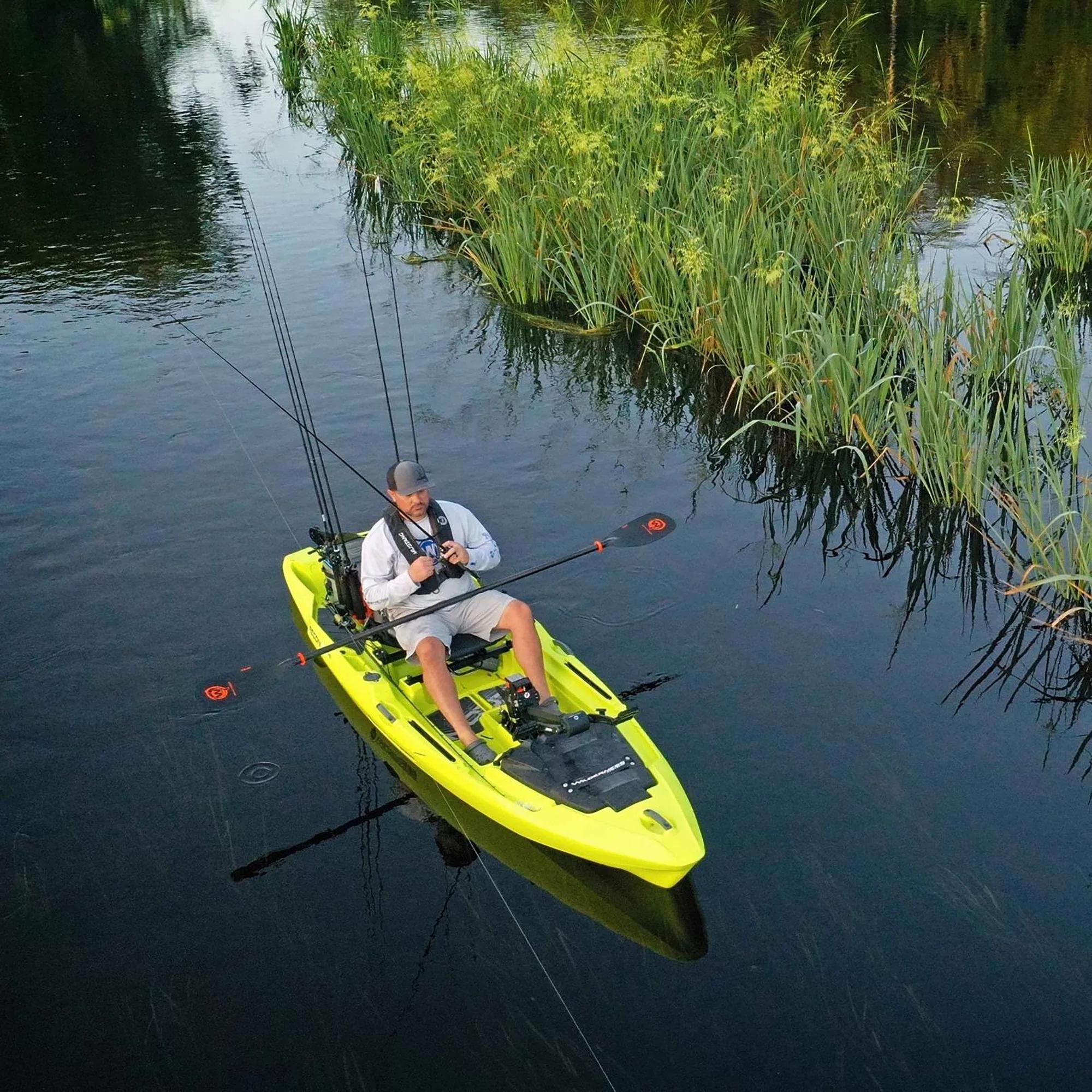WILDERNESS SYSTEMS - Recon 120 HD Fishing Kayak - Discontinued color/model - Grey - 9751090153 - LIFE STYLE 1