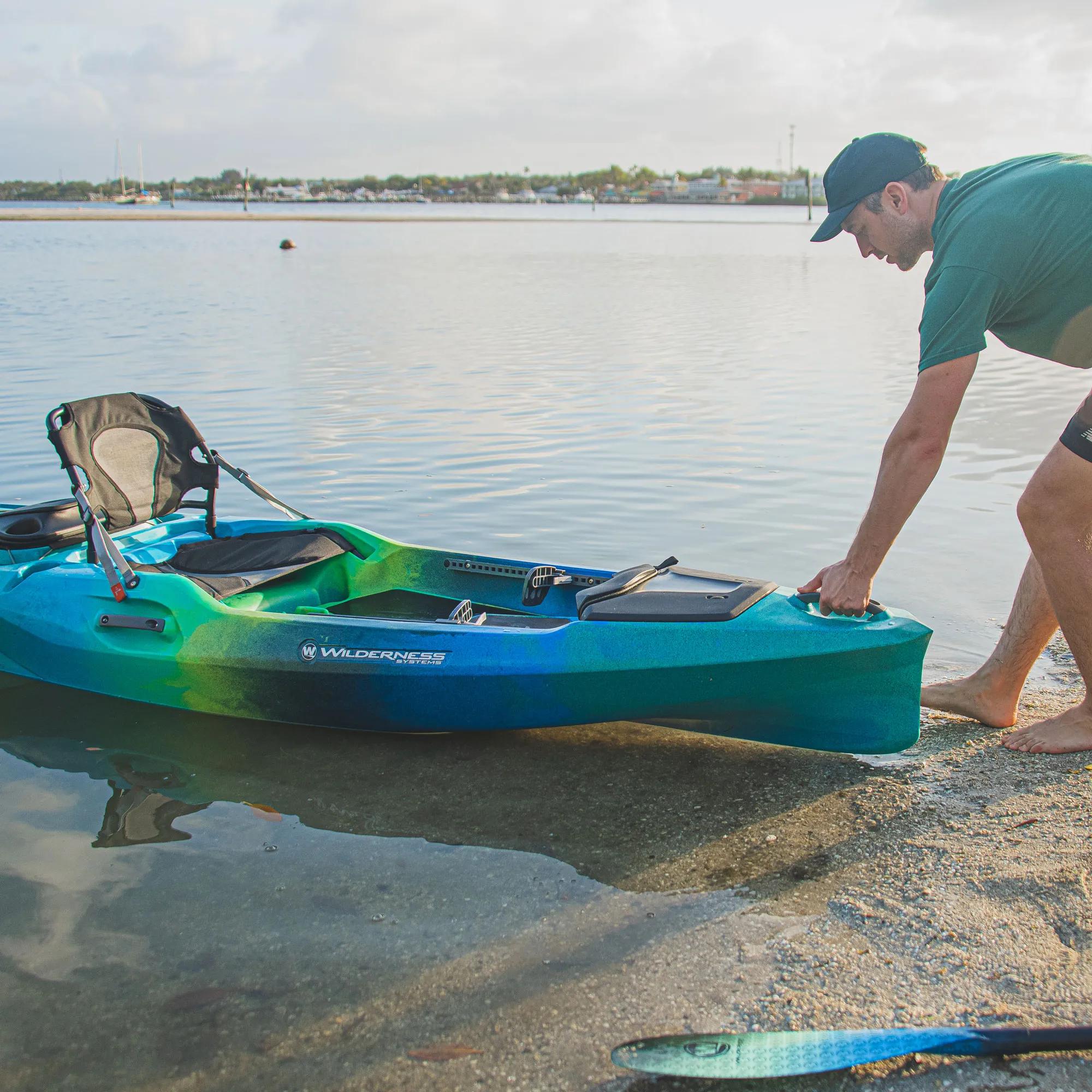 WILDERNESS SYSTEMS - Targa 100 Recreational Kayak - Discontinued color/model - Yellow - 9751121180 - LIFE STYLE 3