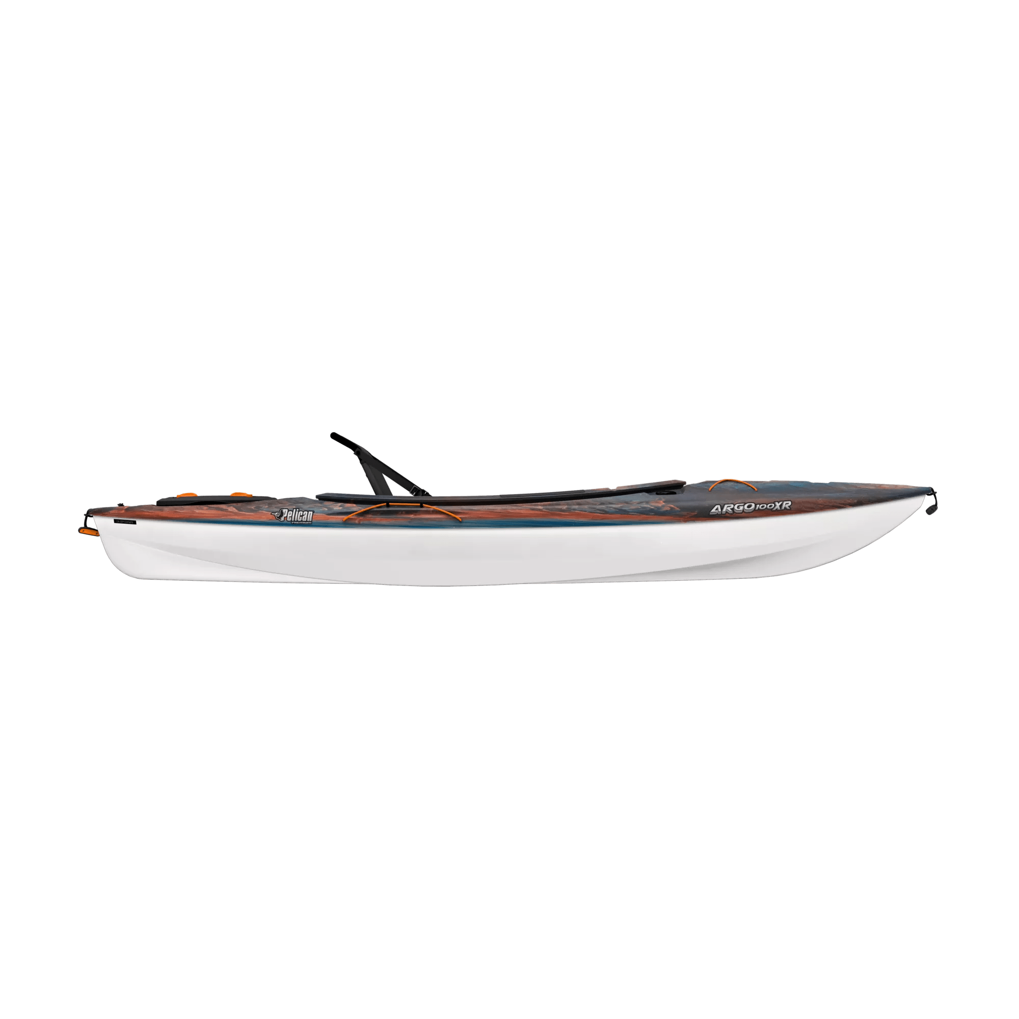 PELICAN - Argo 100XR Recreational Kayak - Blue - MDP10P100-00 - SIDE
