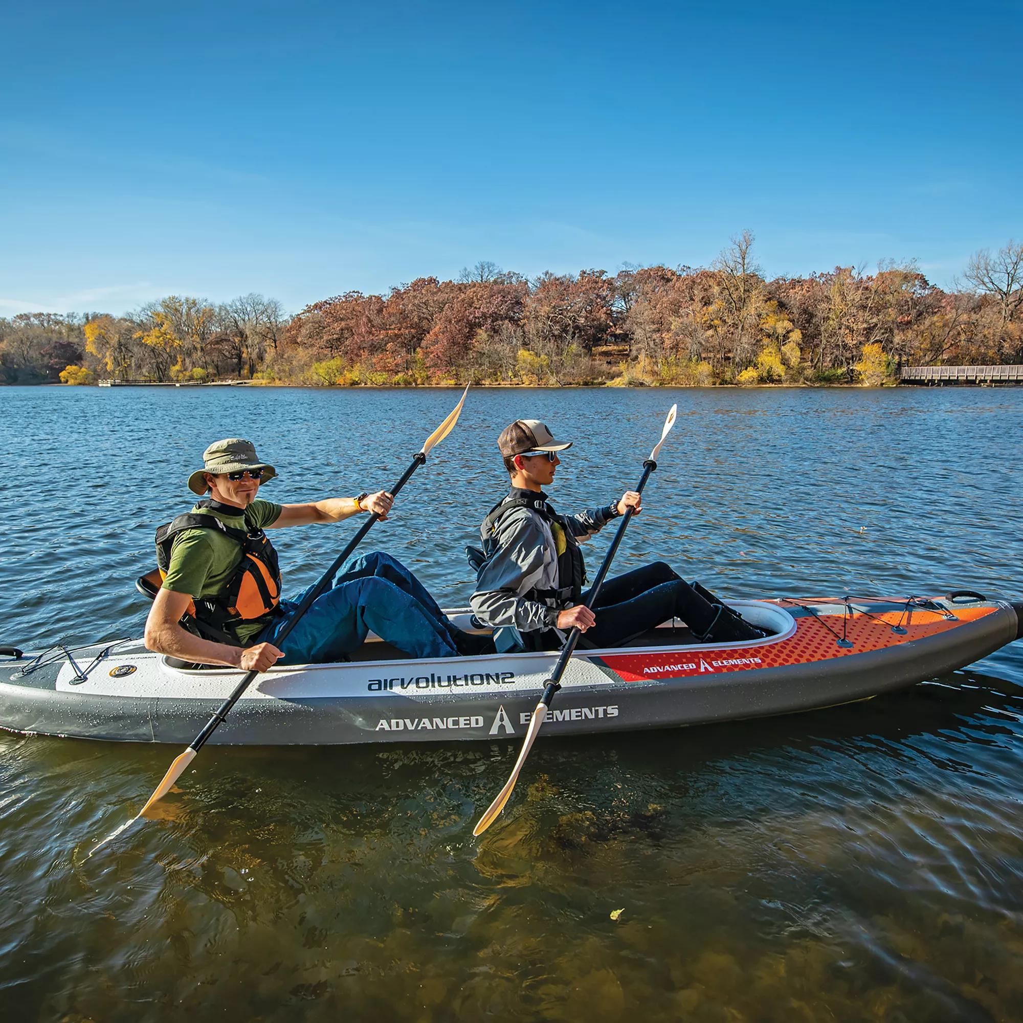 ADVANCED ELEMENTS - AirVolution2™ Pro Recreational Kayak with Pump -  - AE3030-O - LIFE STYLE 2