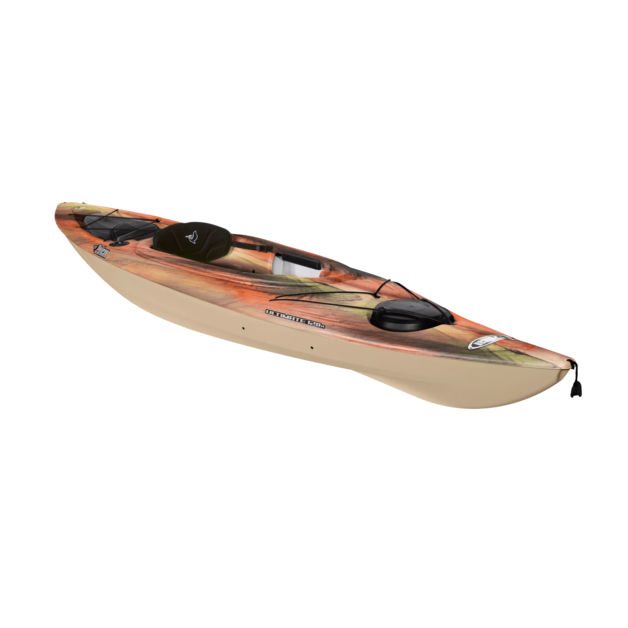 PELICAN - Ultimate 120X EXO Recreational Kayak - Discontinued color/model - Grey - KYF12P203 - ISO