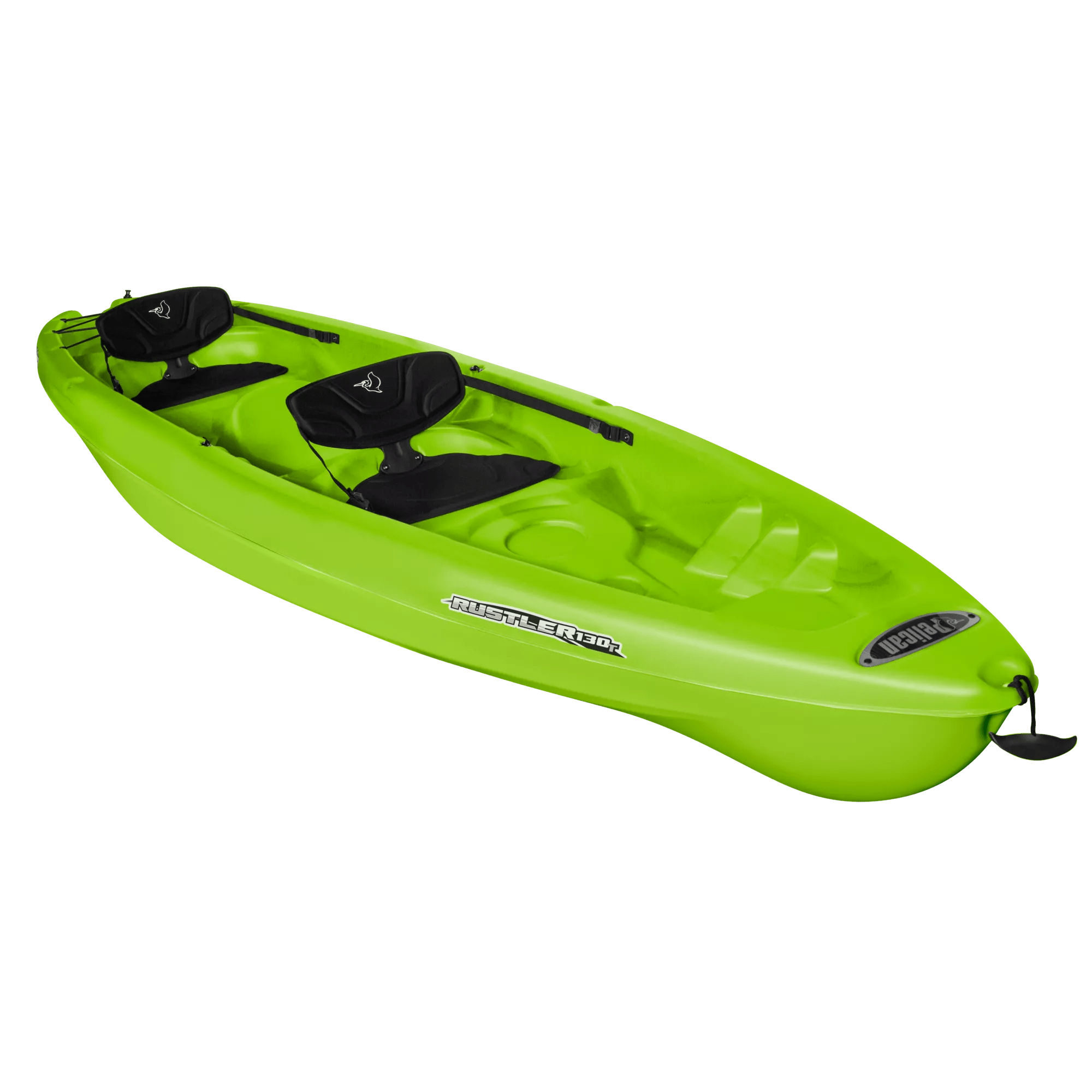 PELICAN - Rustler 130T Tandem Kayak - Green - KUA13P100 - ISO