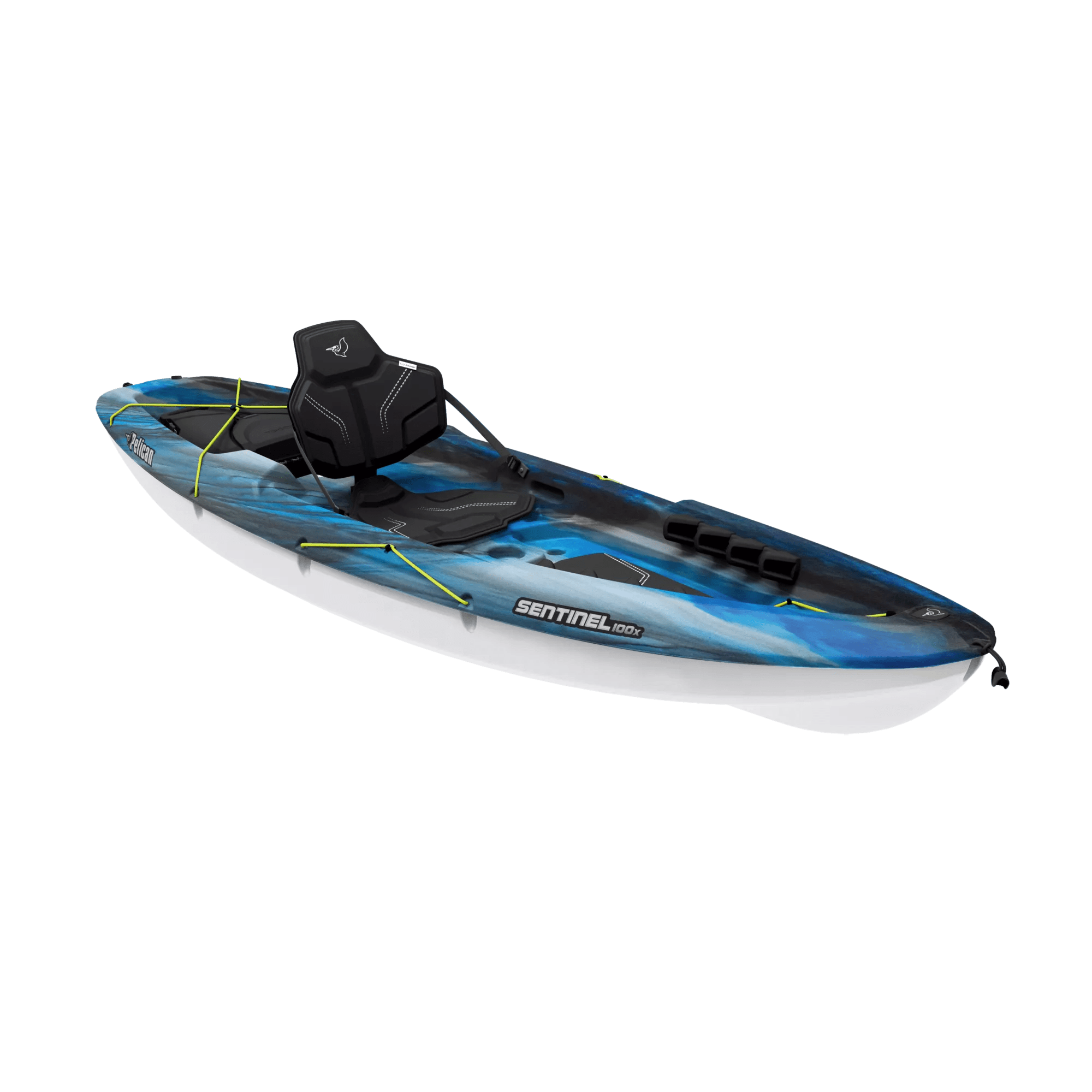 PELICAN - Sentinel 100X EXO Recreational Kayak - Blue - MEF10P100-00 - ISO 