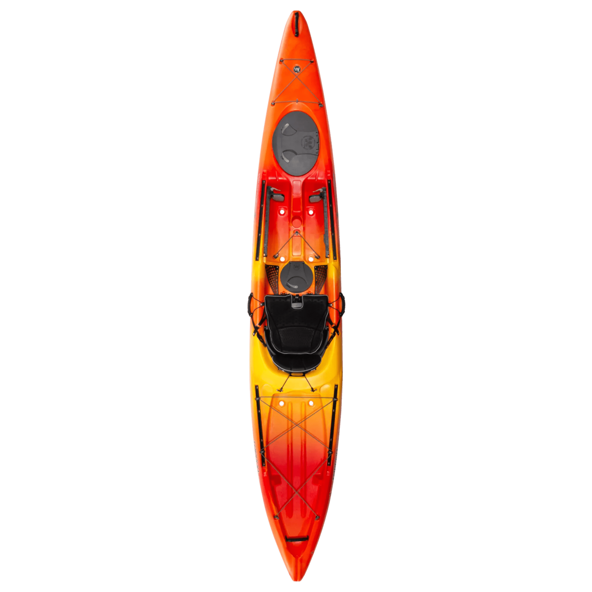 WILDERNESS SYSTEMS - Kayak de pêche Tarpon 140 - Orange - 9750405054 - TOP