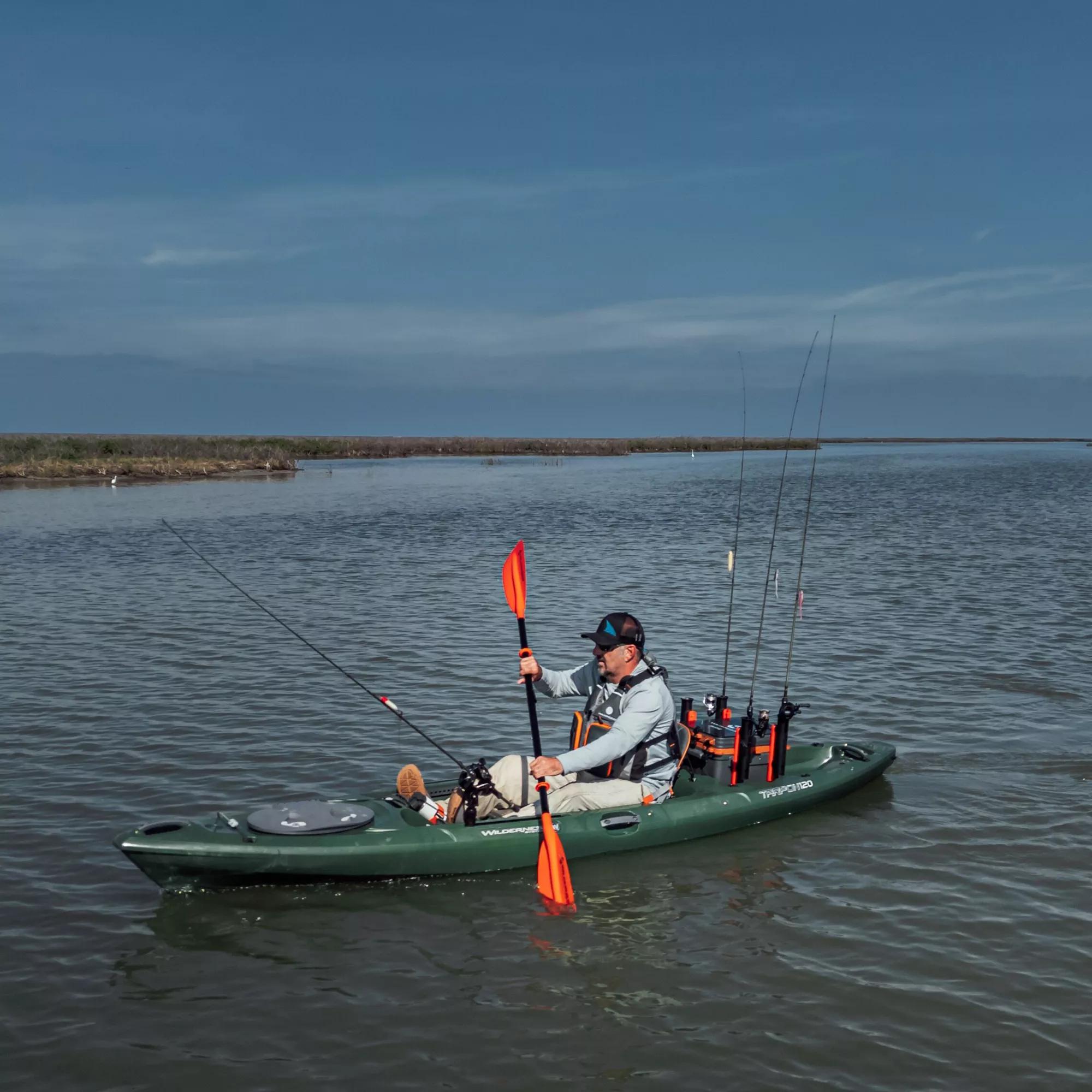 WILDERNESS SYSTEMS - Kayak de pêche Tarpon 120 - Orange - 9750210054 - LIFE STYLE 1