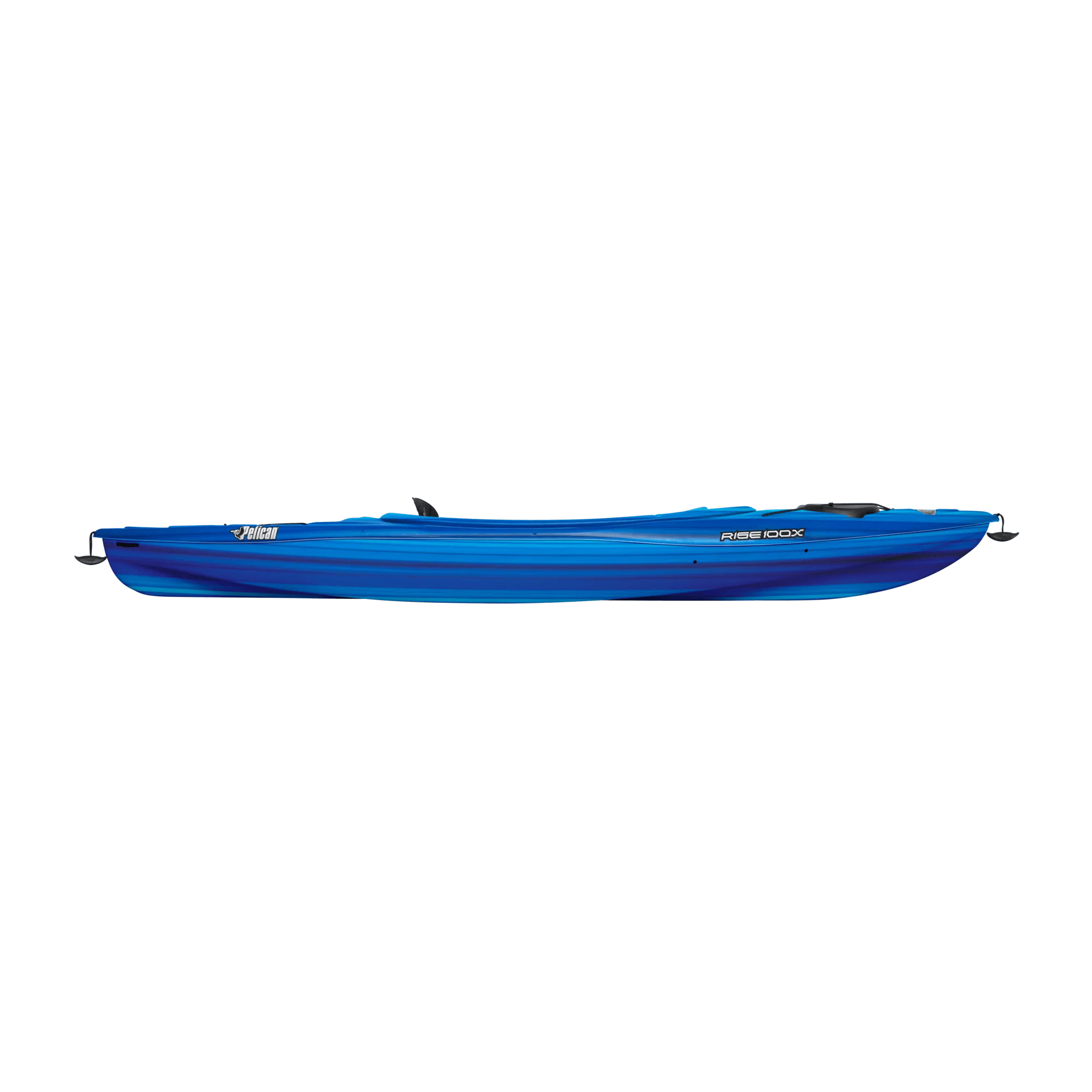 PELICAN - Rise 100X Recreational Kayak - Blue - KFF10P900 - SIDE
