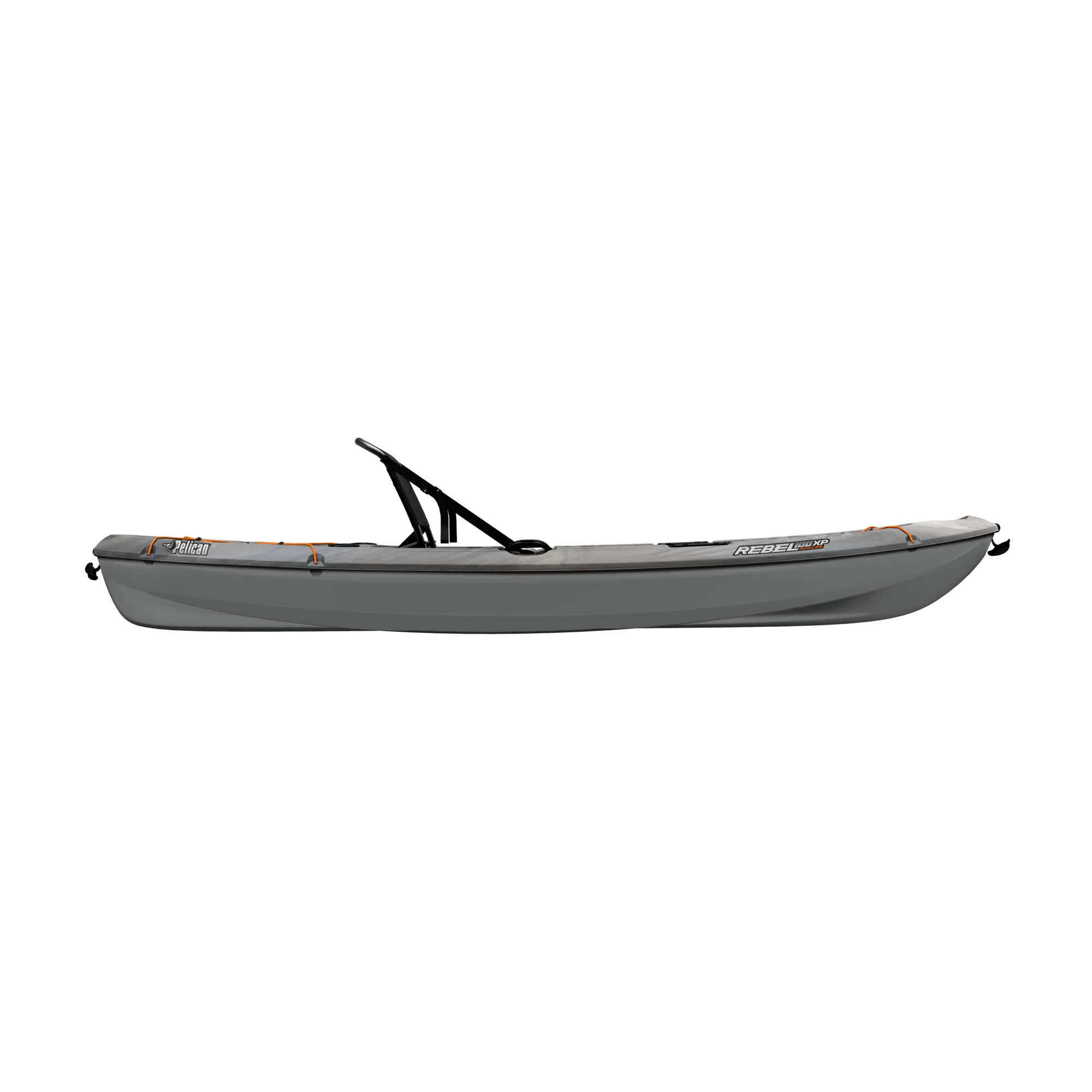 PELICAN - Rebel 100XP Angler Fishing Kayak - Grey - MGL10P605 - SIDE