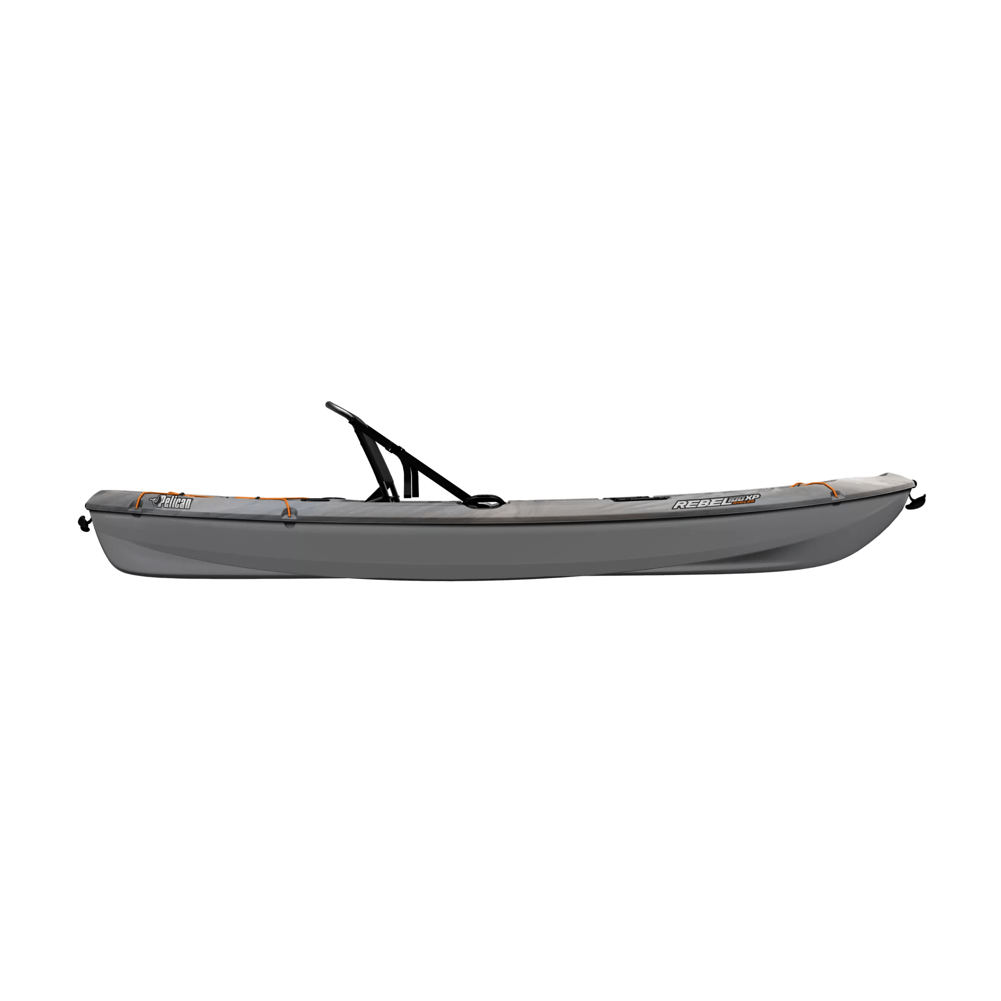 PELICAN - Rebel 100XP Angler Fishing Kayak - Grey - MGF10P401 - SIDE