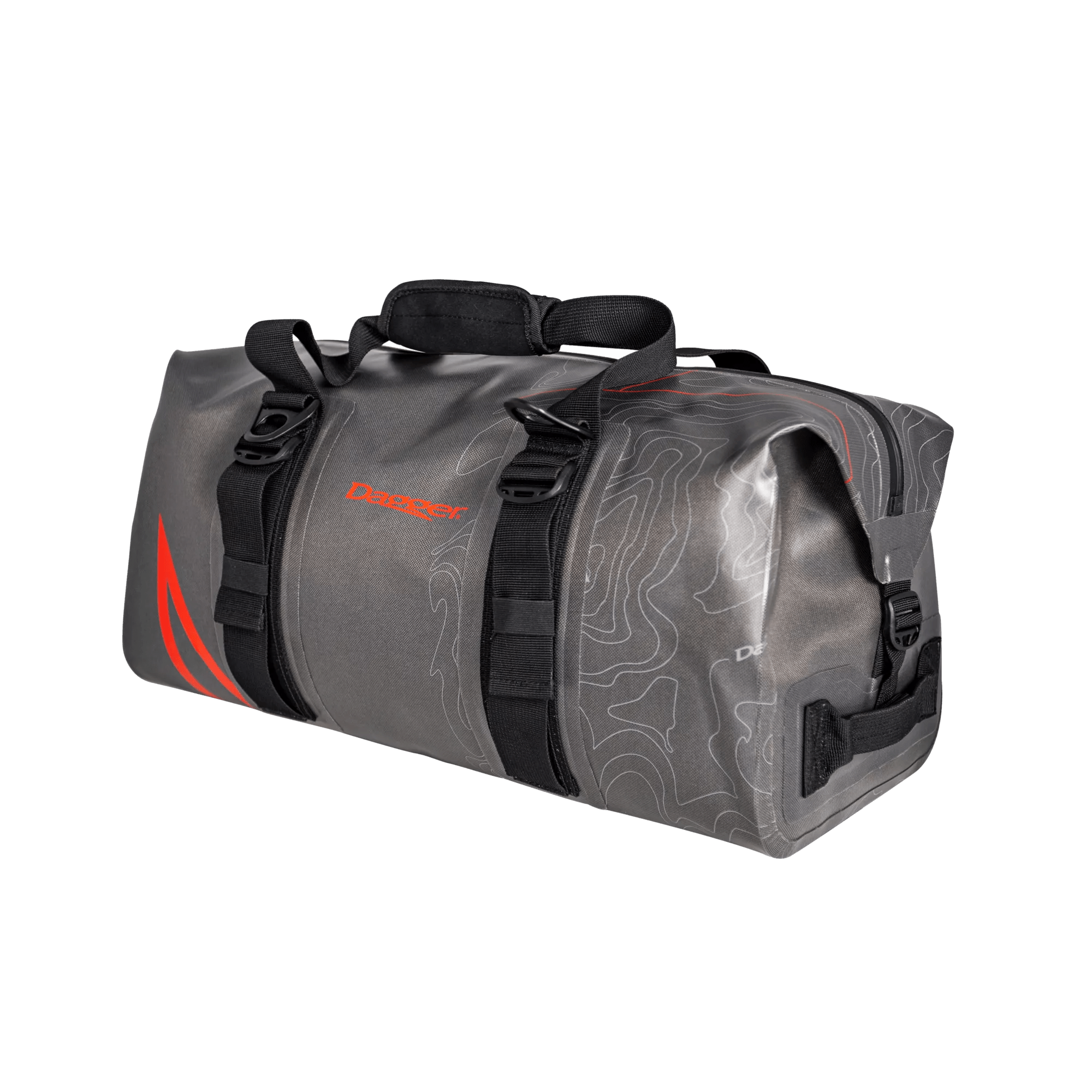 DAGGER - On-Tap Duffel Dry Bag - 30L - Black - 8090004 - TOP