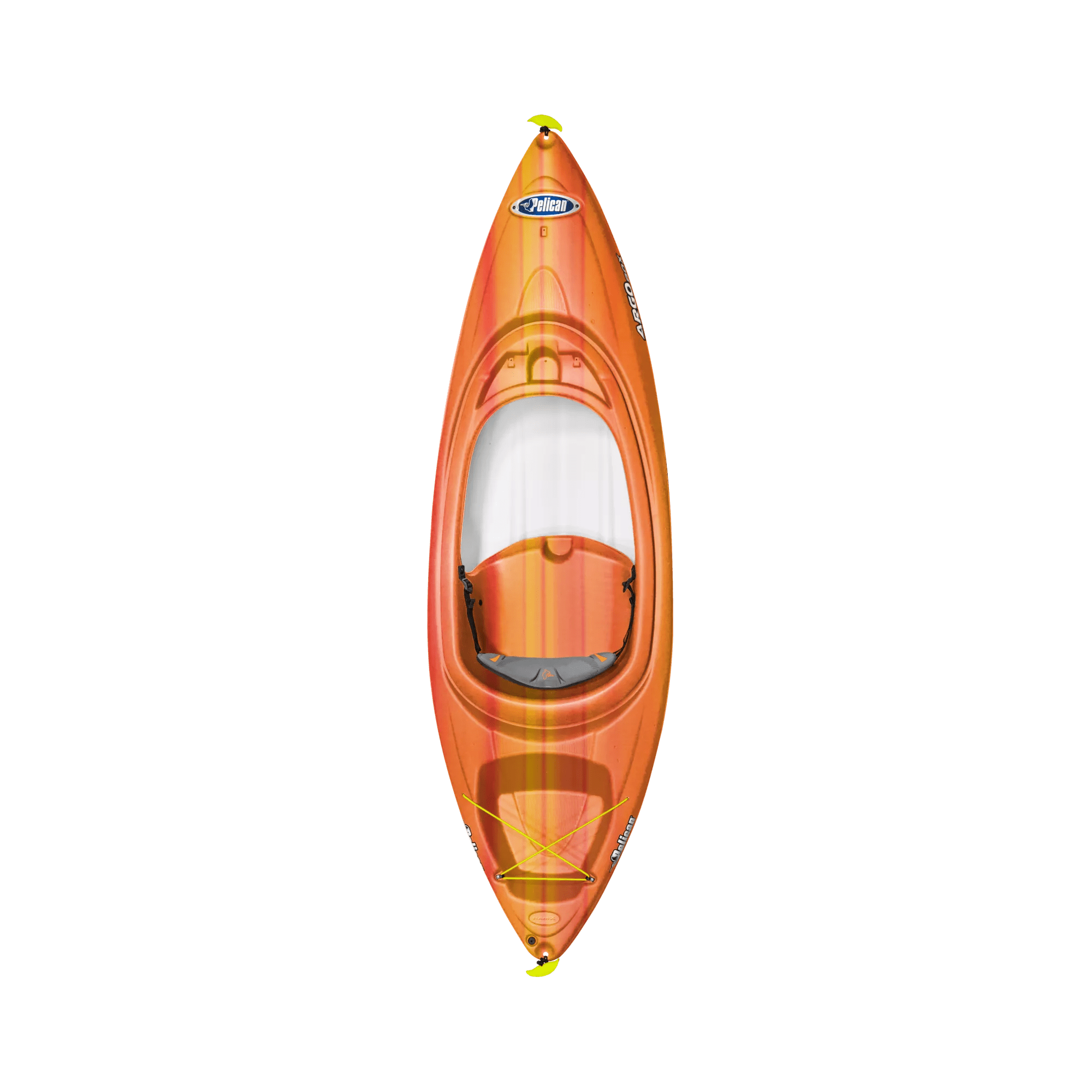 PELICAN - Argo 80X Recreational Kayak - Yellow - KFF08P109-00 - TOP